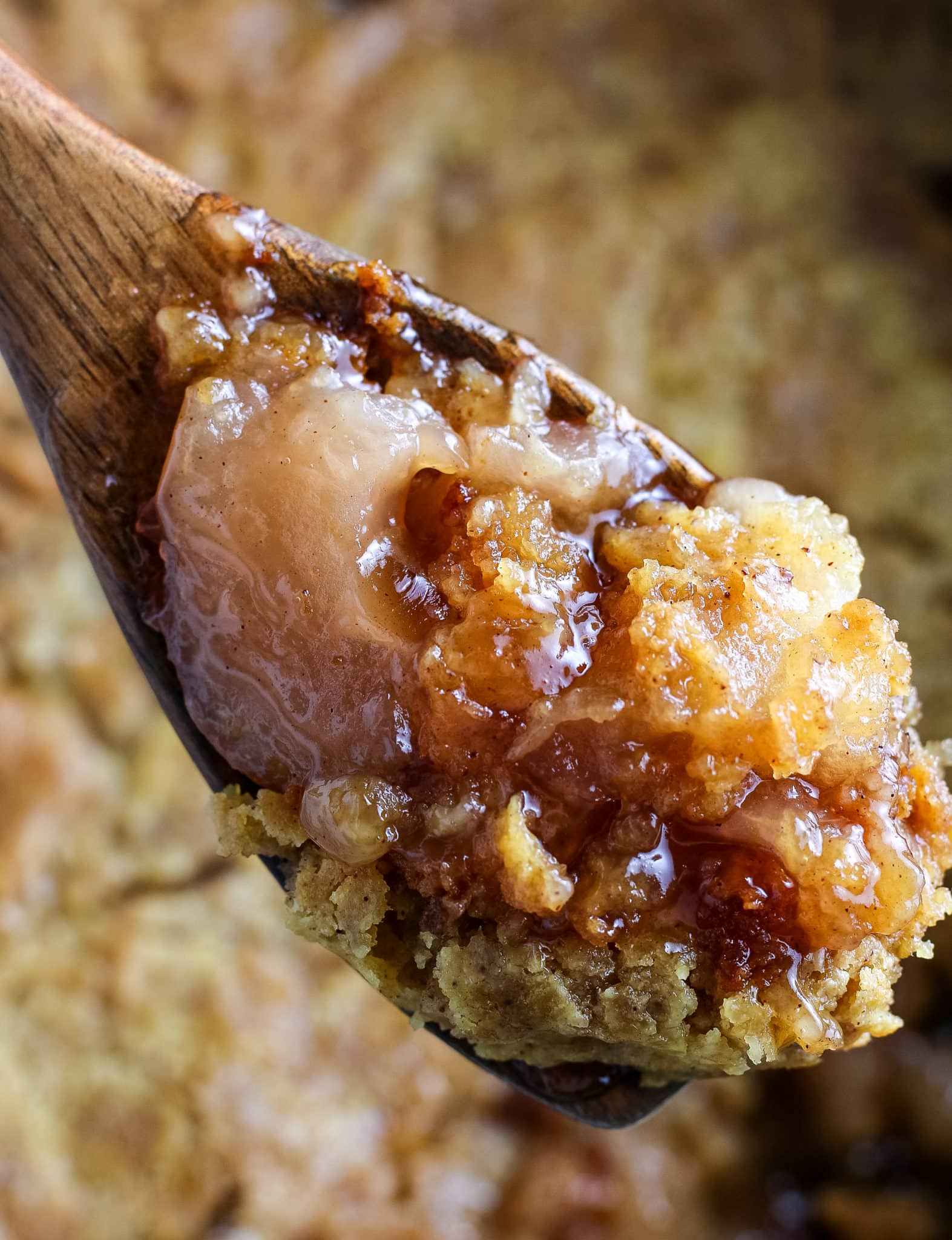 Crockpot Apple Cobbler (Gluten-Free)