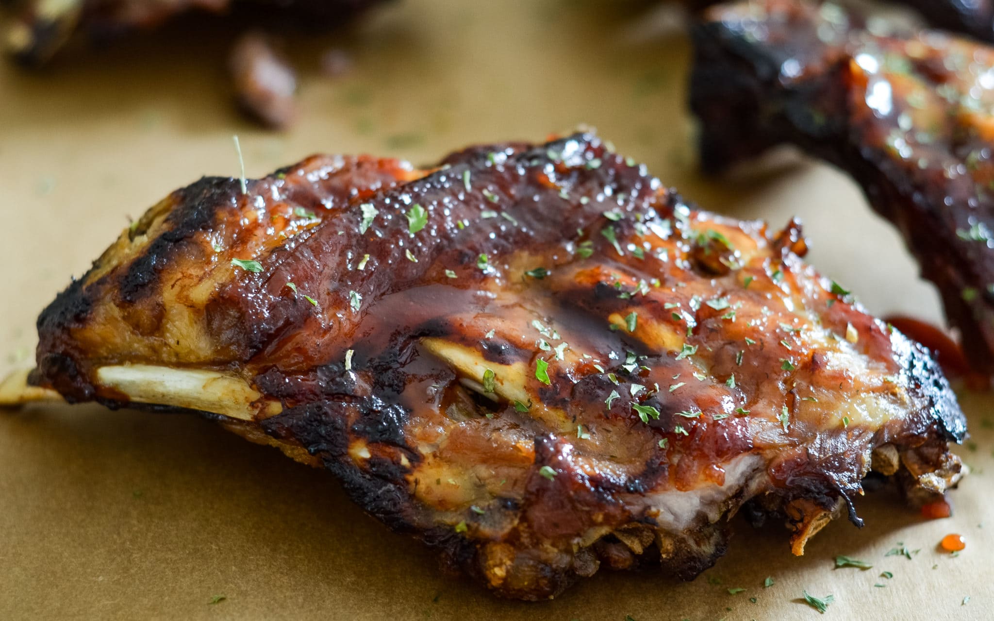 Ninja Foodi Maple Glazed Ribs