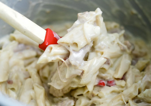 Ninja Foodi Chicken Alfredo