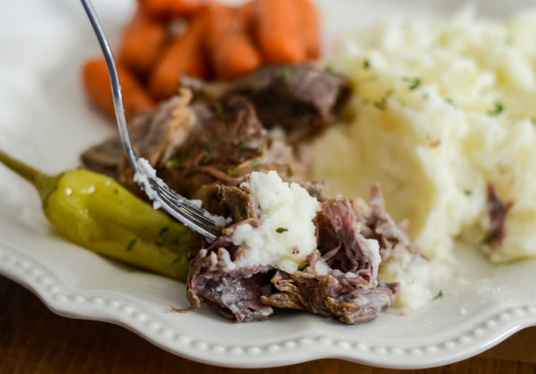 slow cooker mississippi pot roast