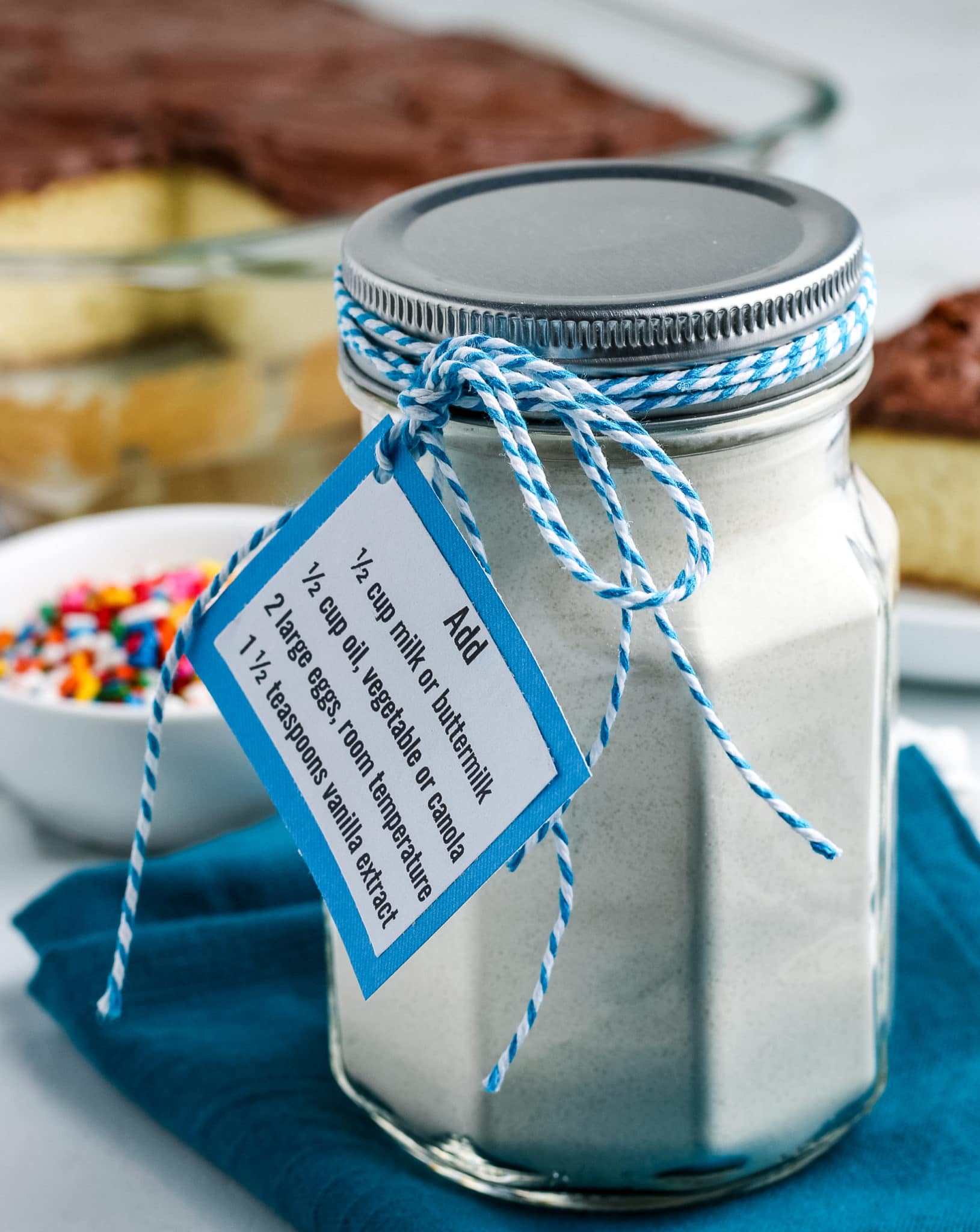 Gluten-Free Homemade Cake Mix