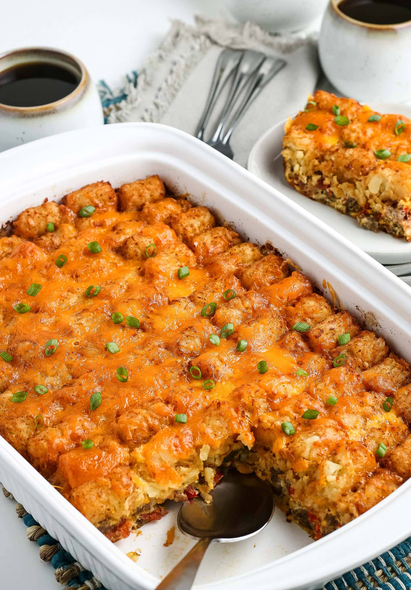 Tater Tot Breakfast Casserole