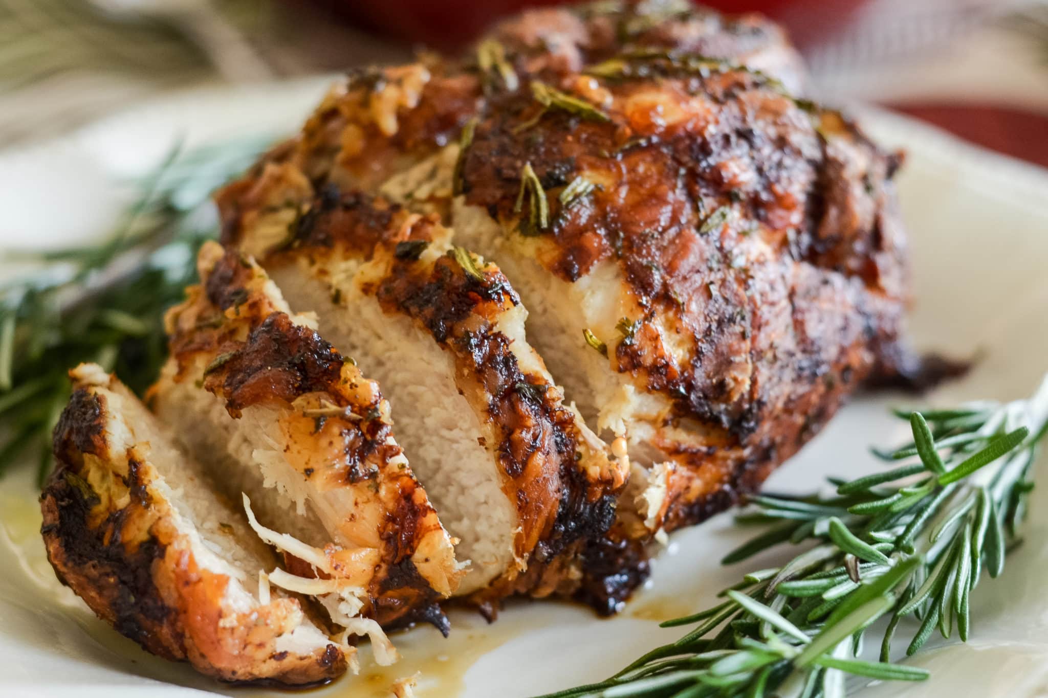Air Fried Turkey with Rosemary and Garlic