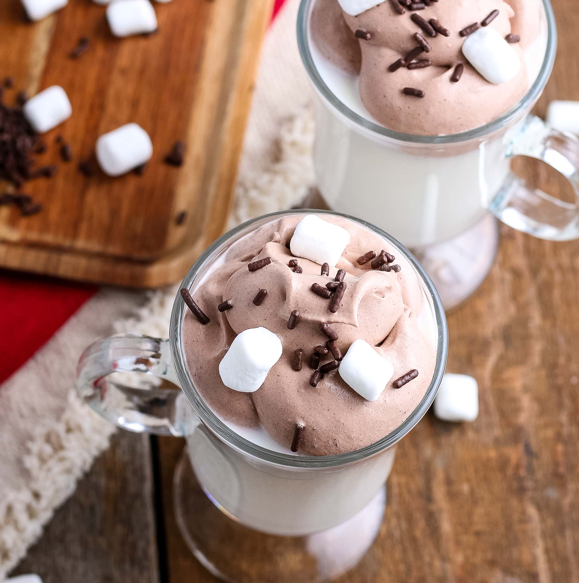 Whipped Hot Chocolate (Gluten-Free)