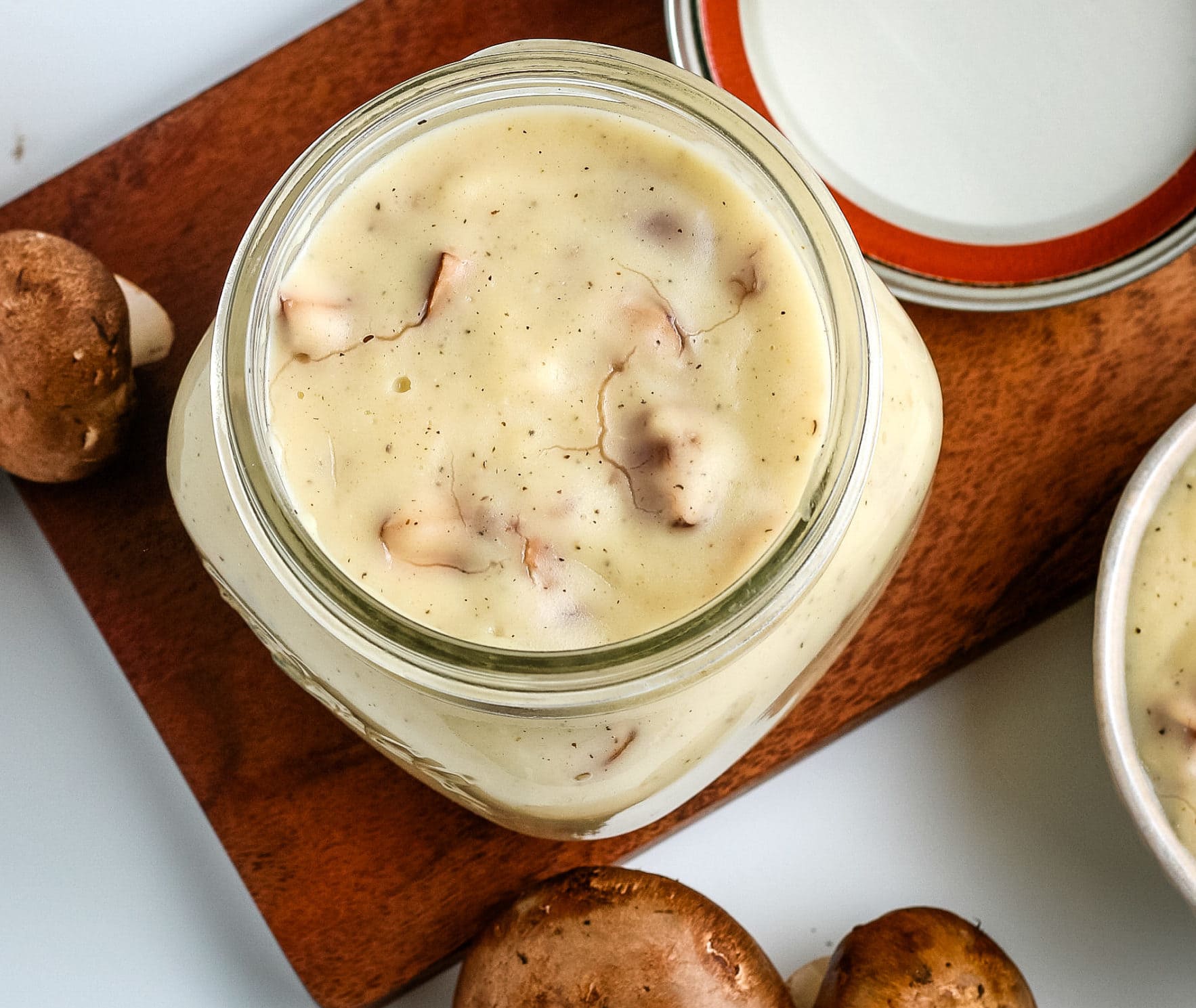 Gluten-Free Cream of Mushroom Soup