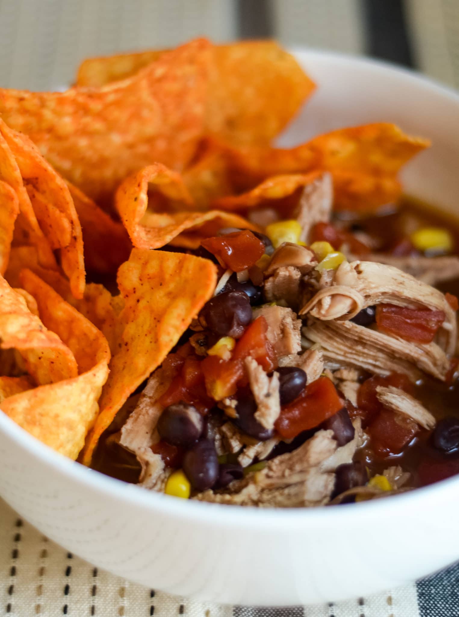 Ninja Foodi Chicken Taco Soup (Gluten-Free)