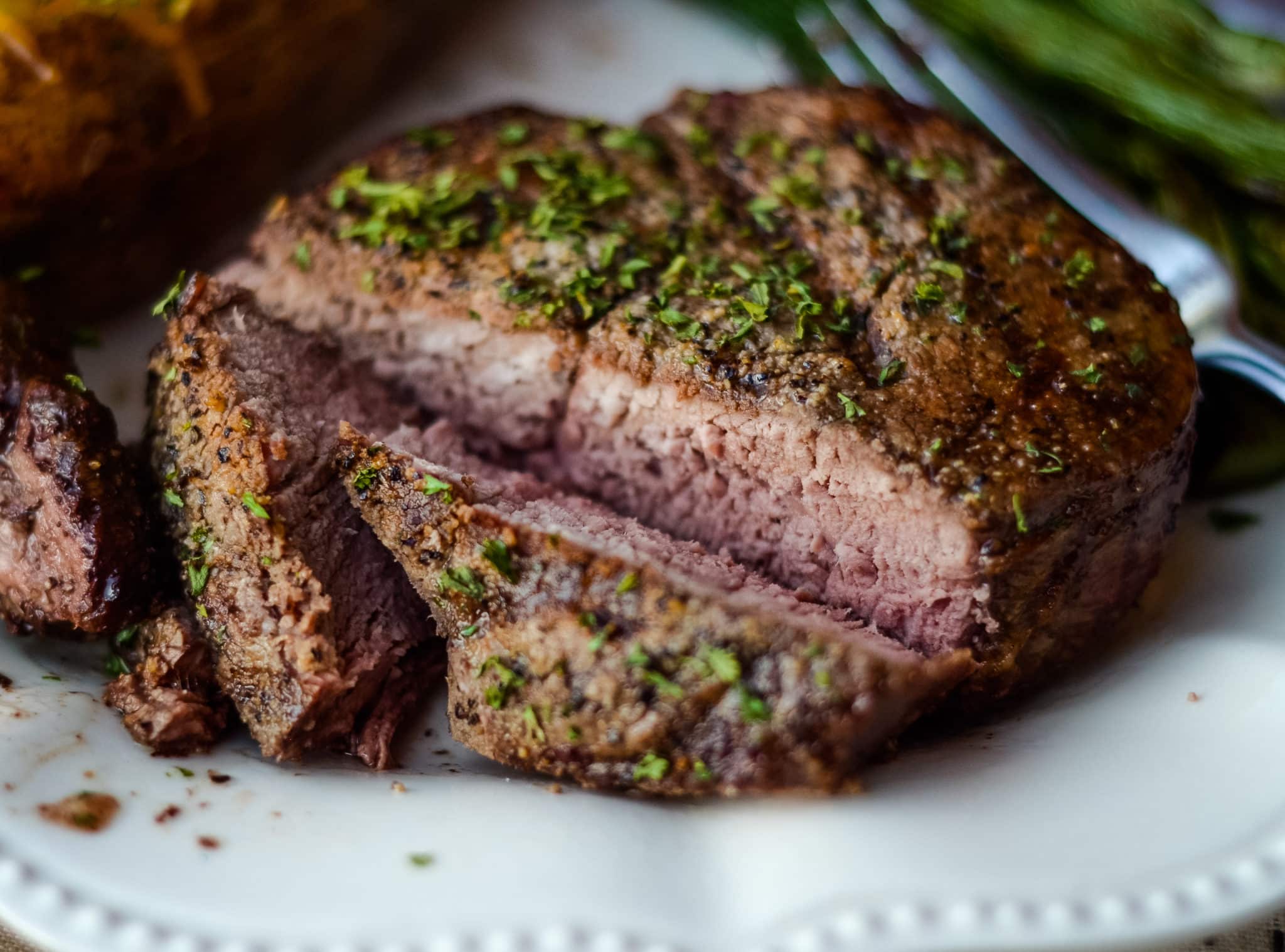 Ninja Foodi Grilled Filet Mignon