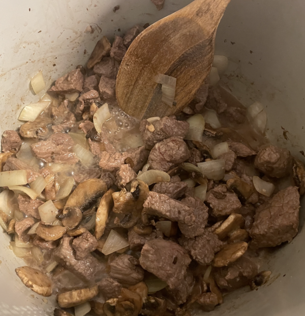 ninja foodi beef stroganoff
