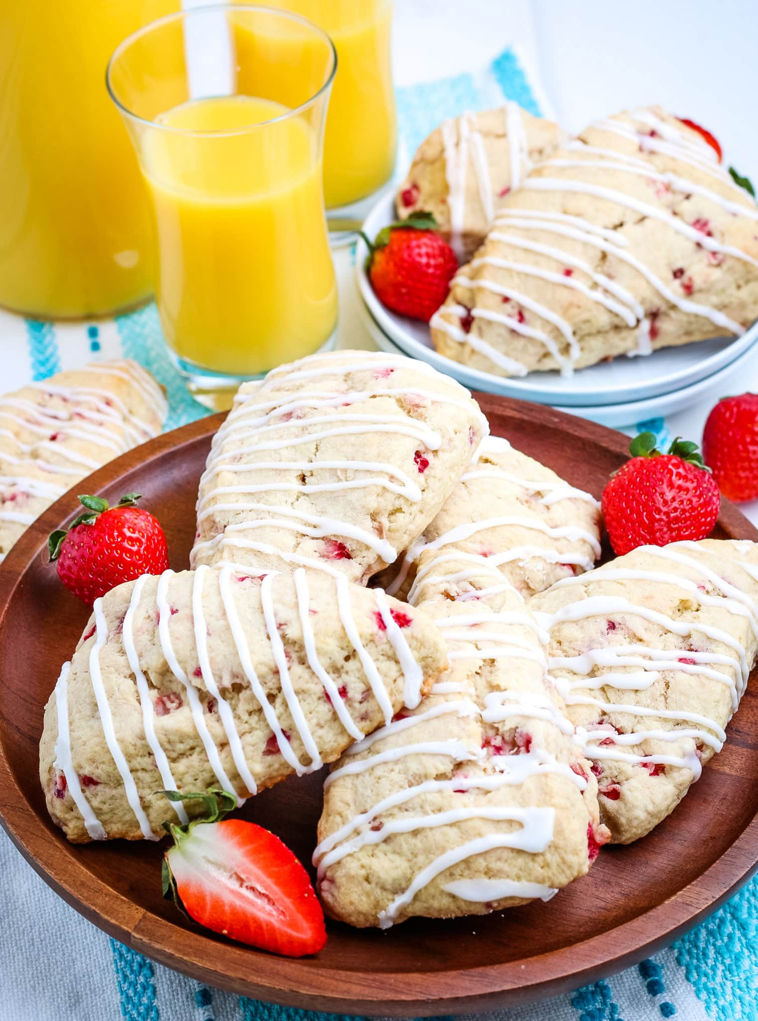 Easy Strawberry Scones (Gluten-Free Optional)