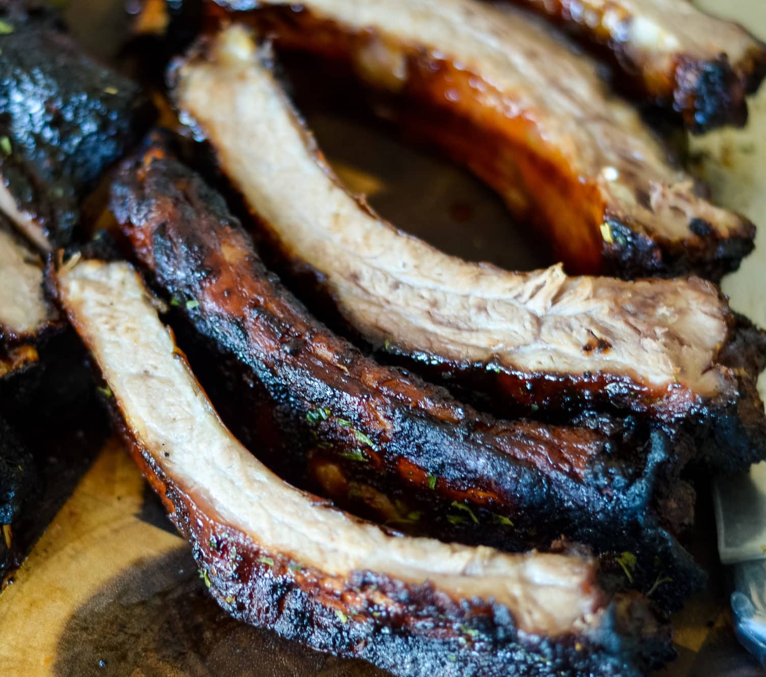 Ninja Foodi Grilled Baby Back Ribs