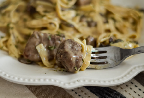 Ninja Foodi Beef Stroganoff (Gluten-Free)