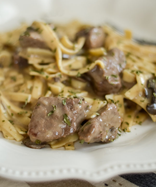 Ninja Foodi Beef Stroganoff (Gluten-Free)