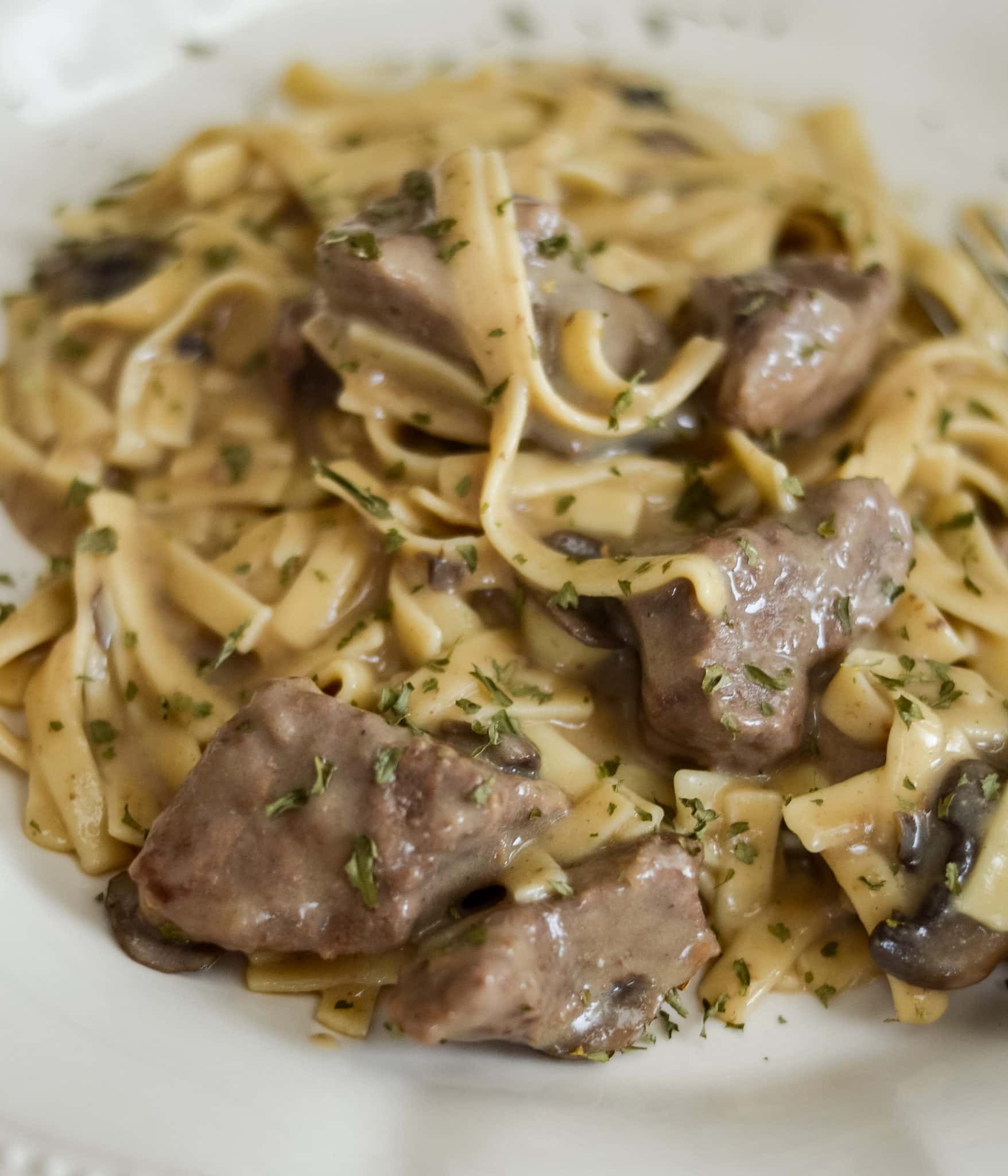 Ninja Foodi Beef Stroganoff (Gluten-Free)