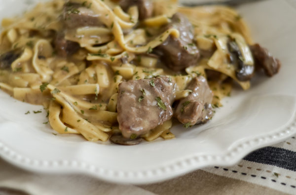 Ninja Foodi Beef Stroganoff (Gluten-Free)