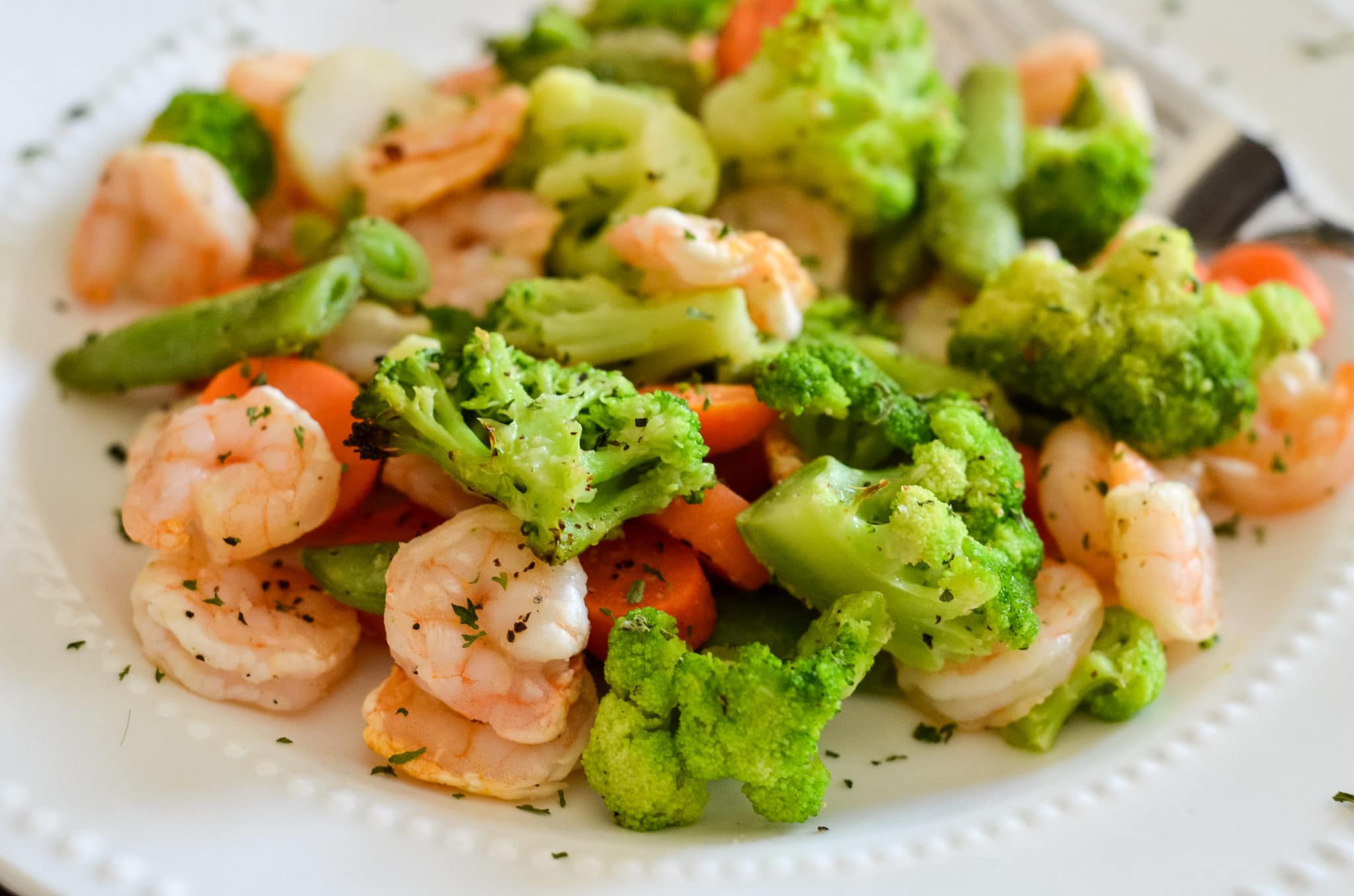 Ninja Foodi Grilled Shrimp Foil Packs