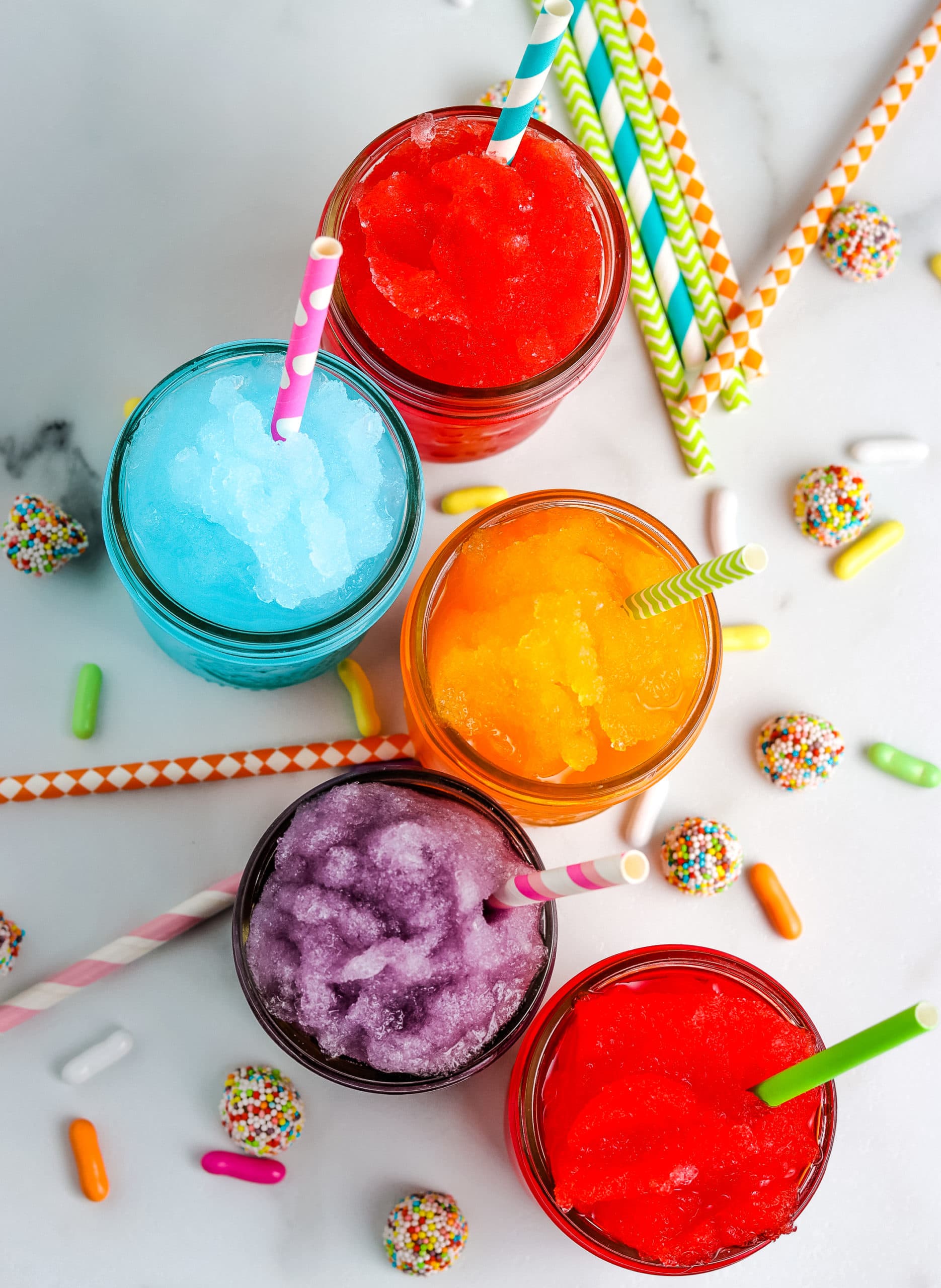 Easy Sonic Slushies (Homemade Slushie Recipe)