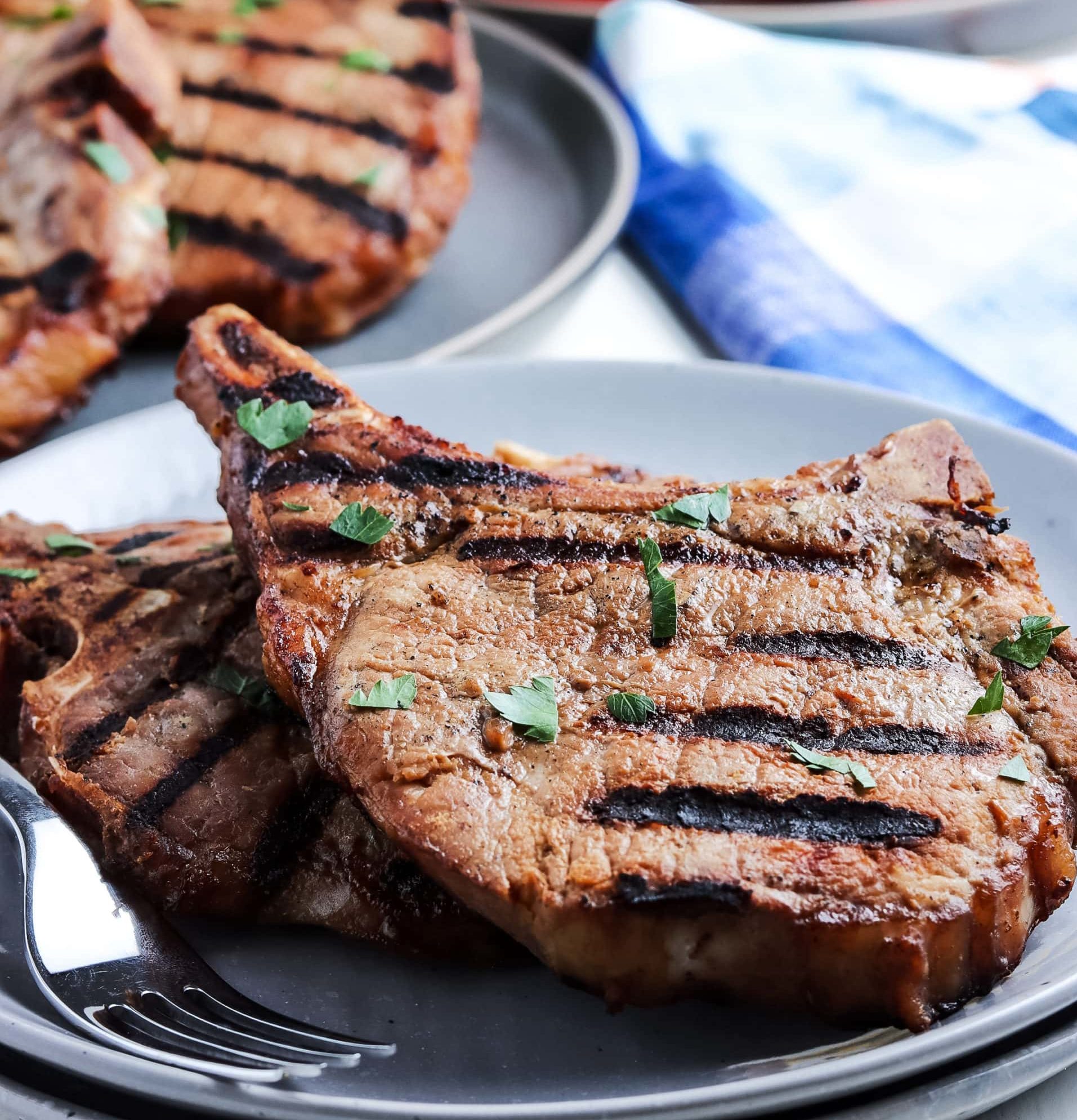 Easy Grilled Pork Chops