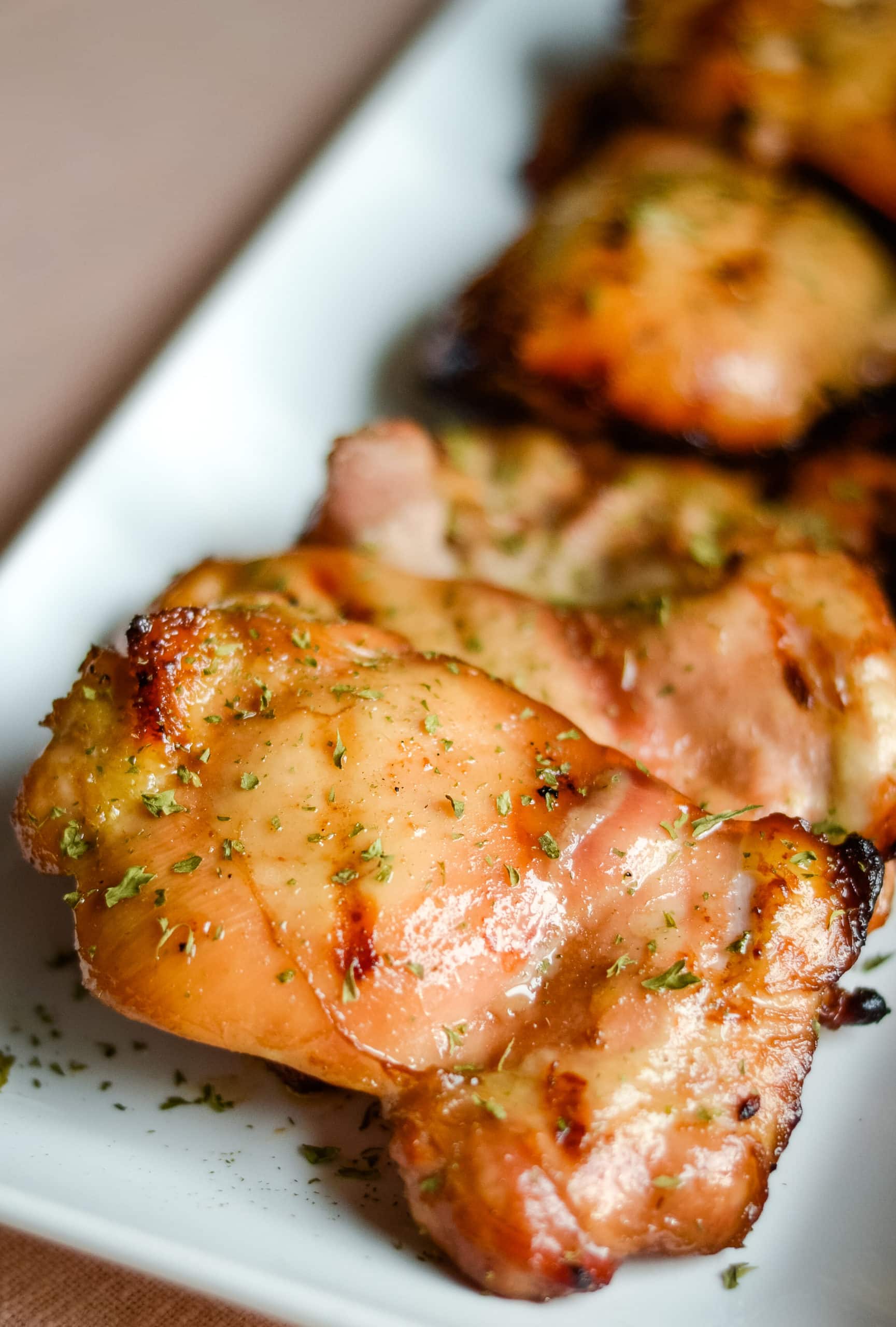 Juicy Pellet Grilled Chicken Thighs Recipe