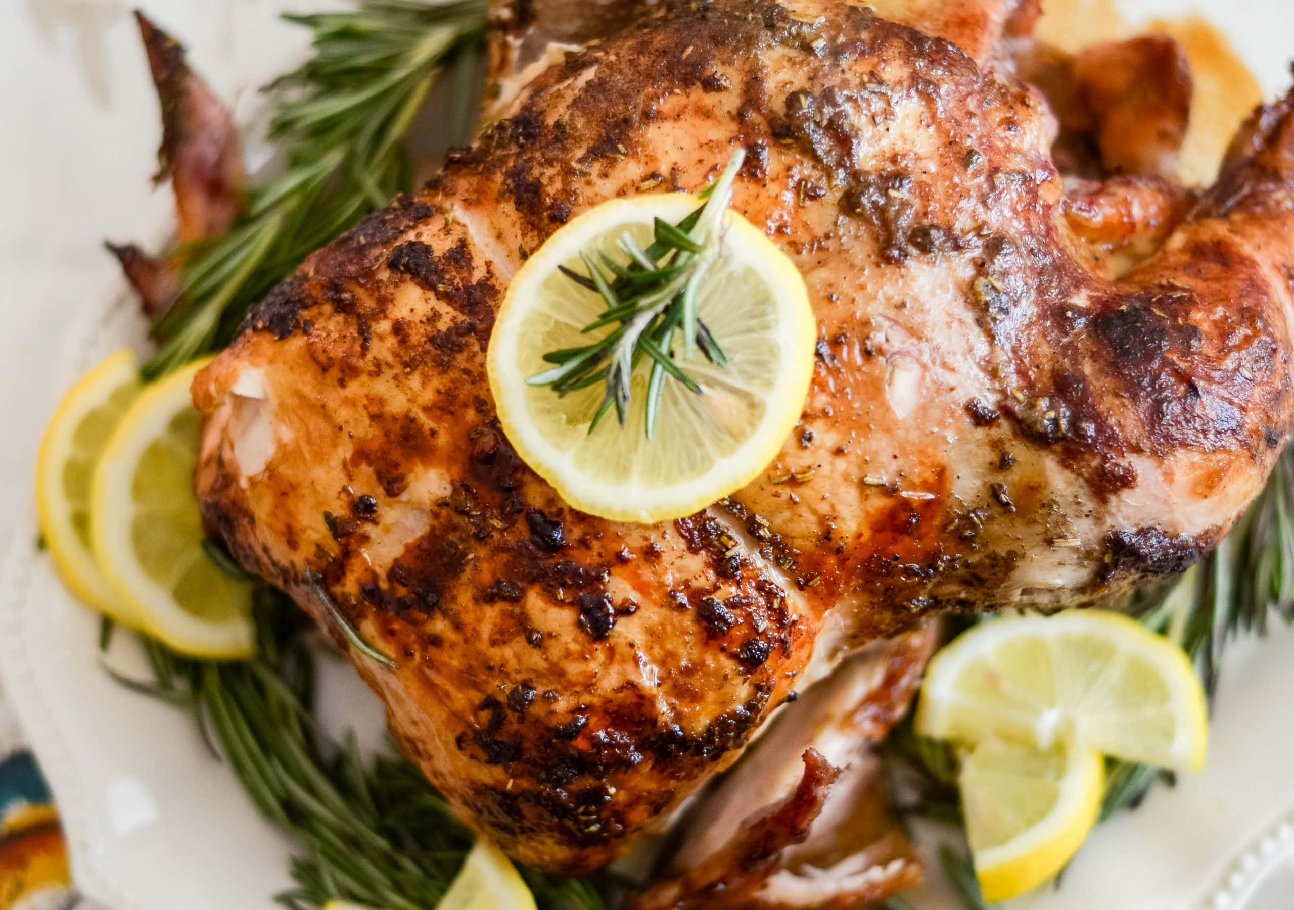 Pellet Grill Rotisserie Chicken