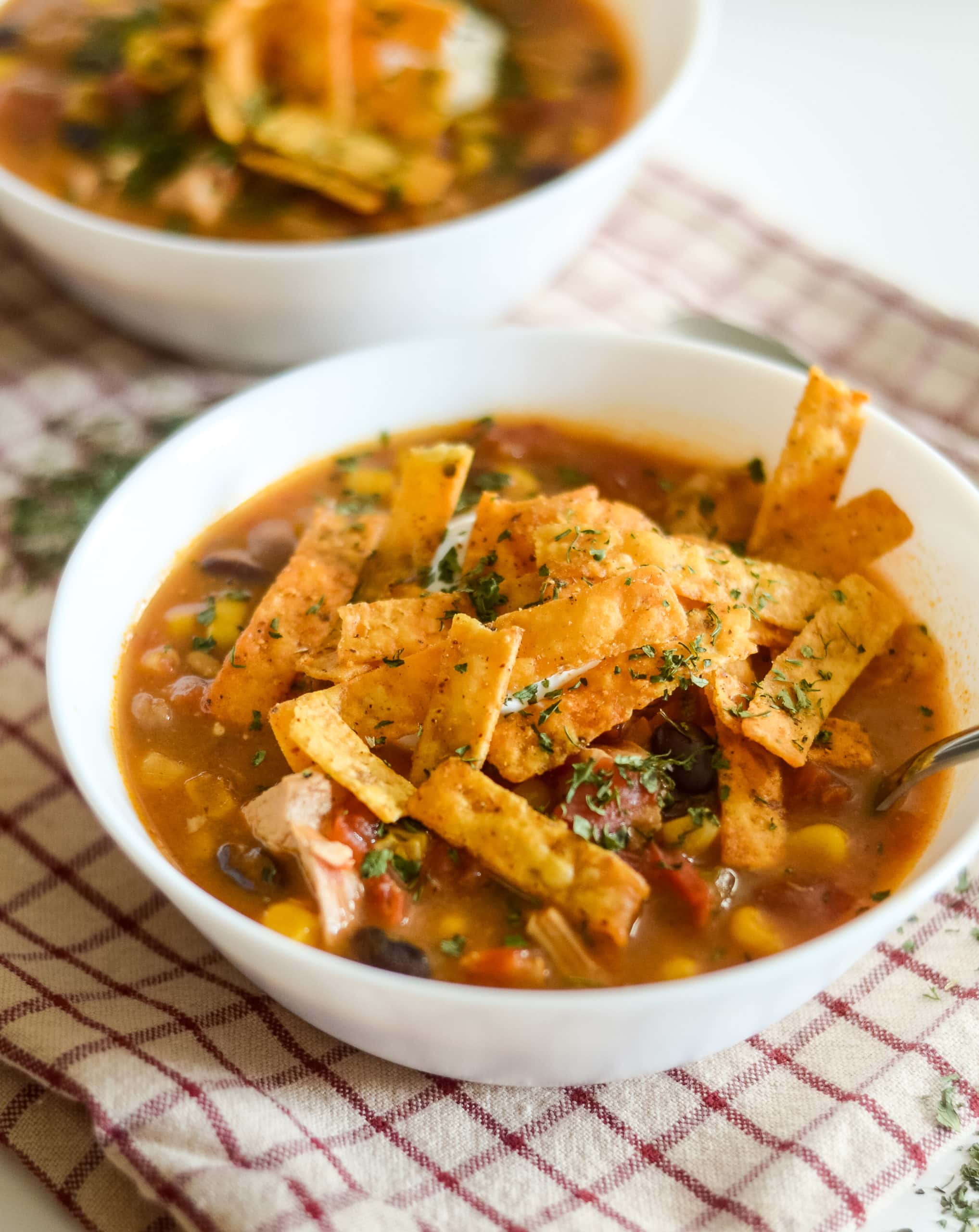 Gluten-Free Pressure Cooker Enchilada Soup