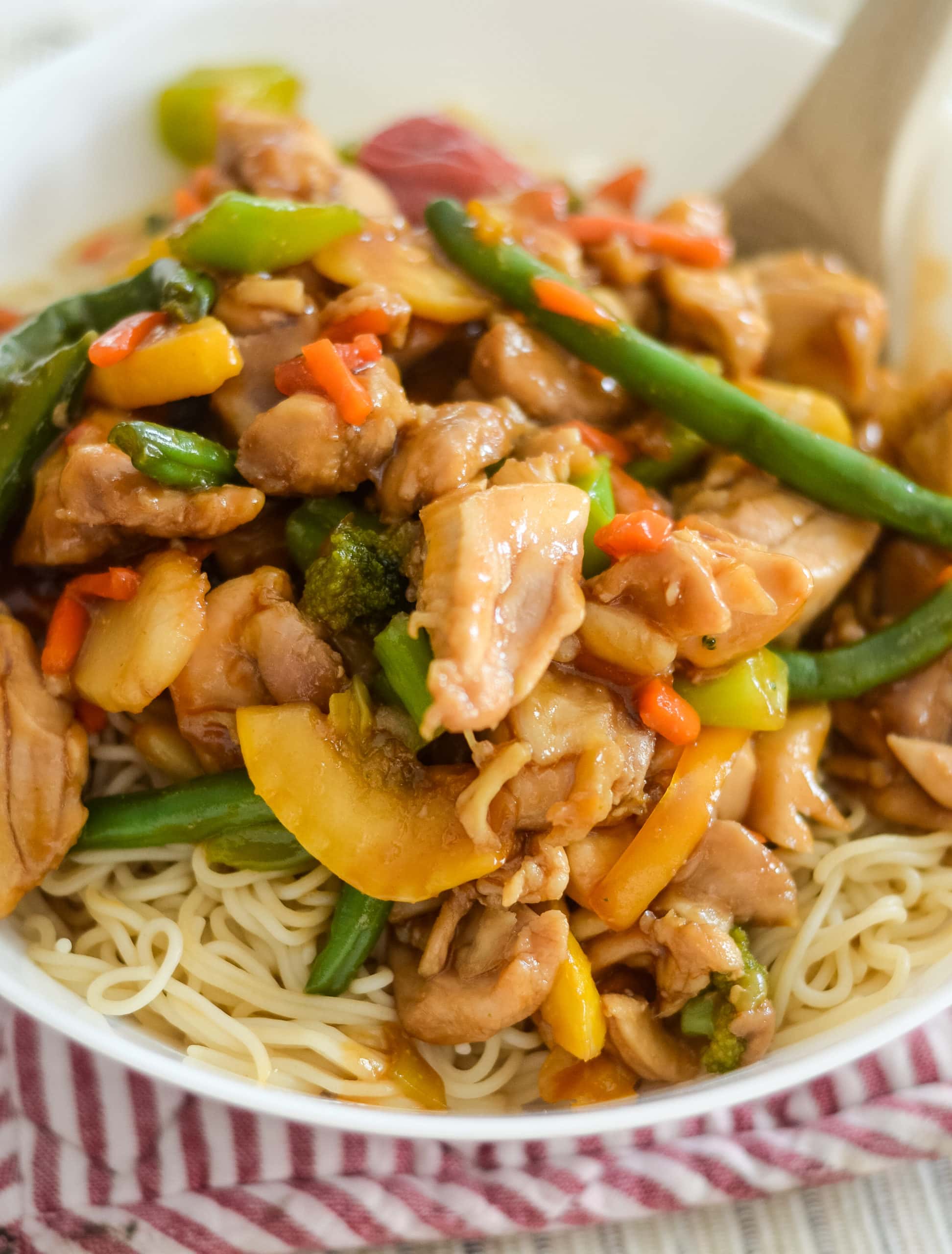 Ninja Foodi Chicken Stir Fry (Gluten-Free)