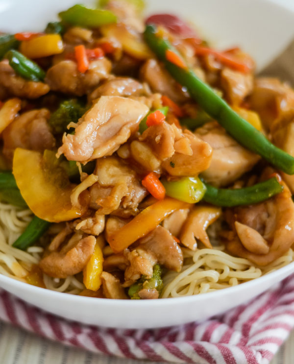 ninja foodi chicken stir fry