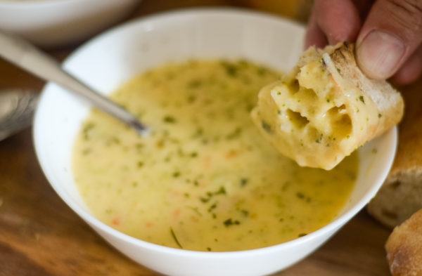 ninja foodi broccoli cheddar soup