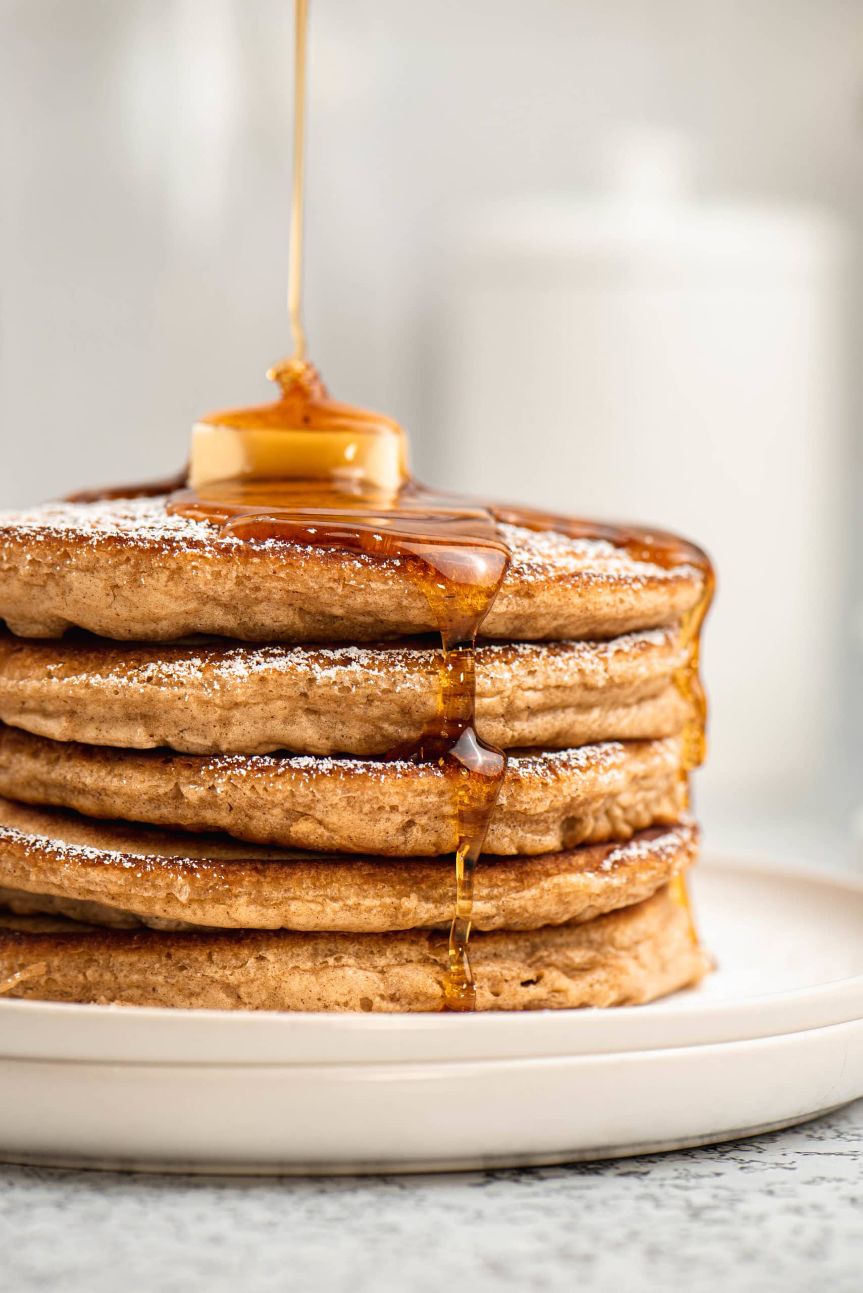 Gingerbread Pancakes (Gluten-Free Option)