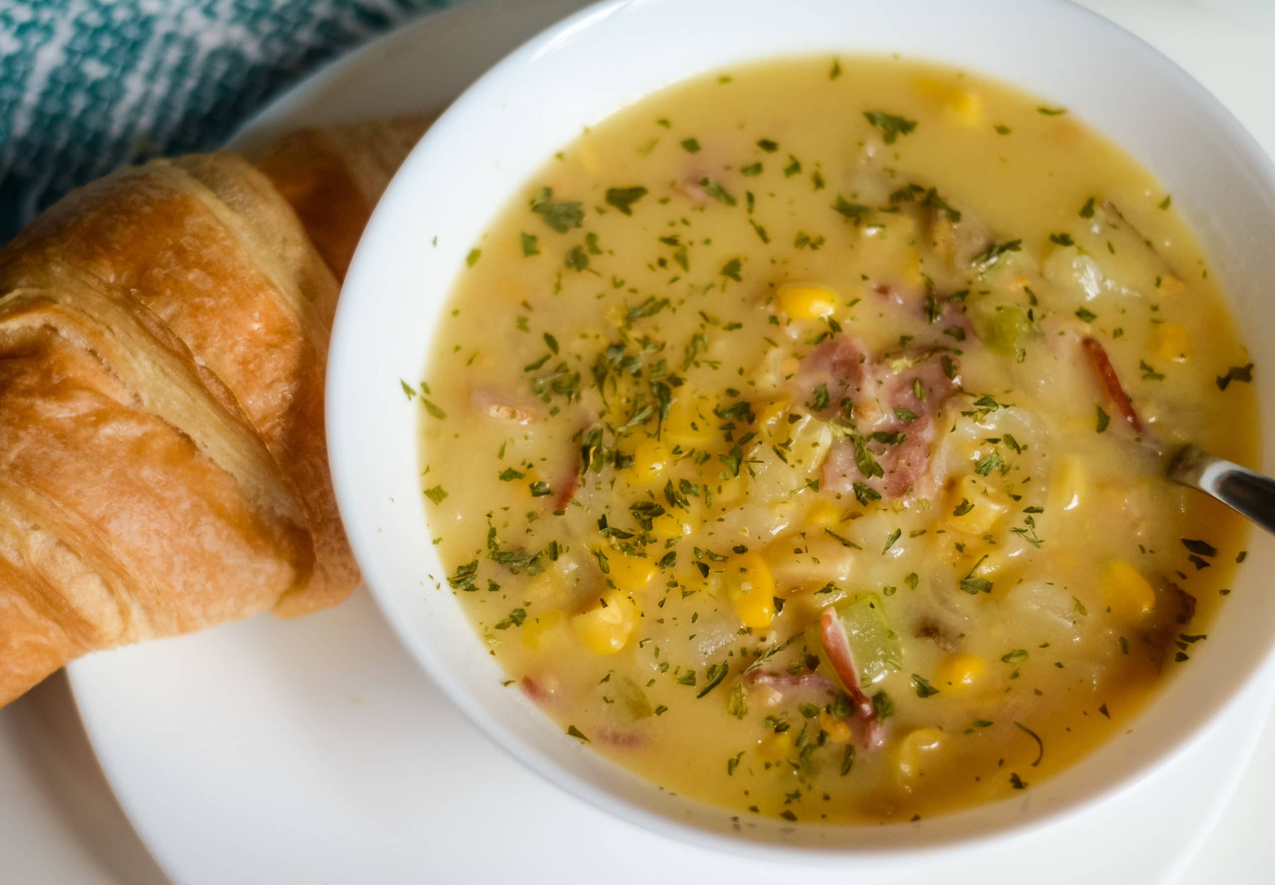 Ninja Foodi Corn Chowder (Gluten-Free Optional)