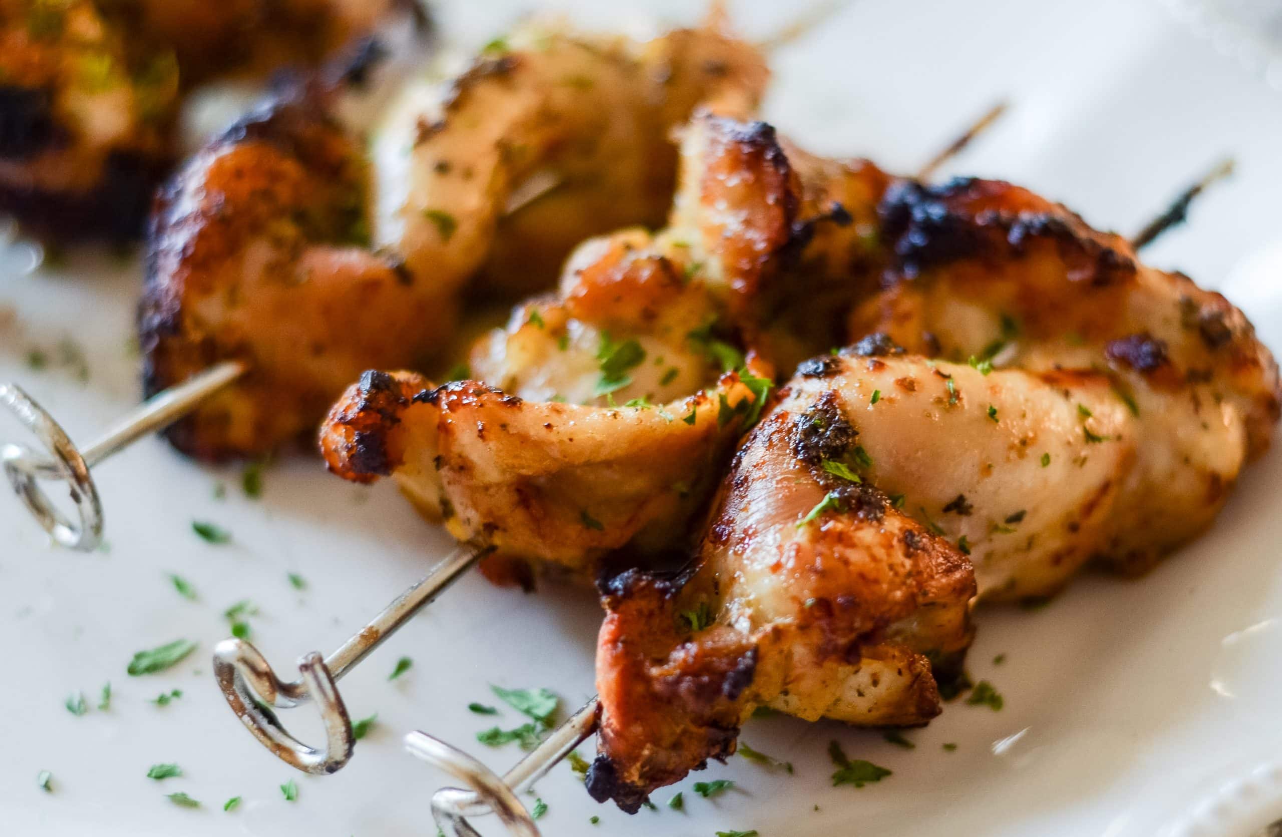 Ninja Foodi Chicken Skewers