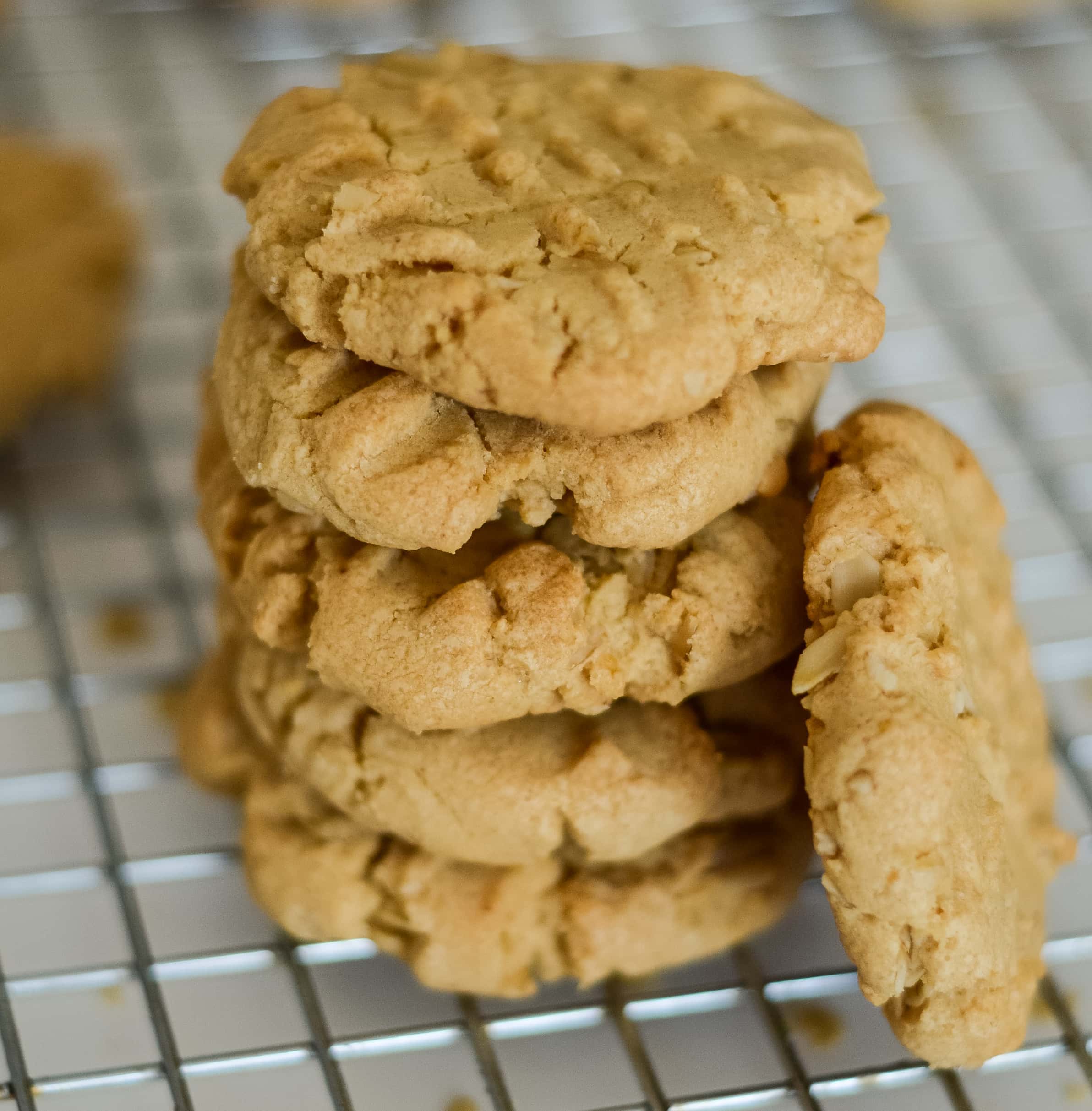 Gluten-Free Peanut Butter Oatmeal Cookies