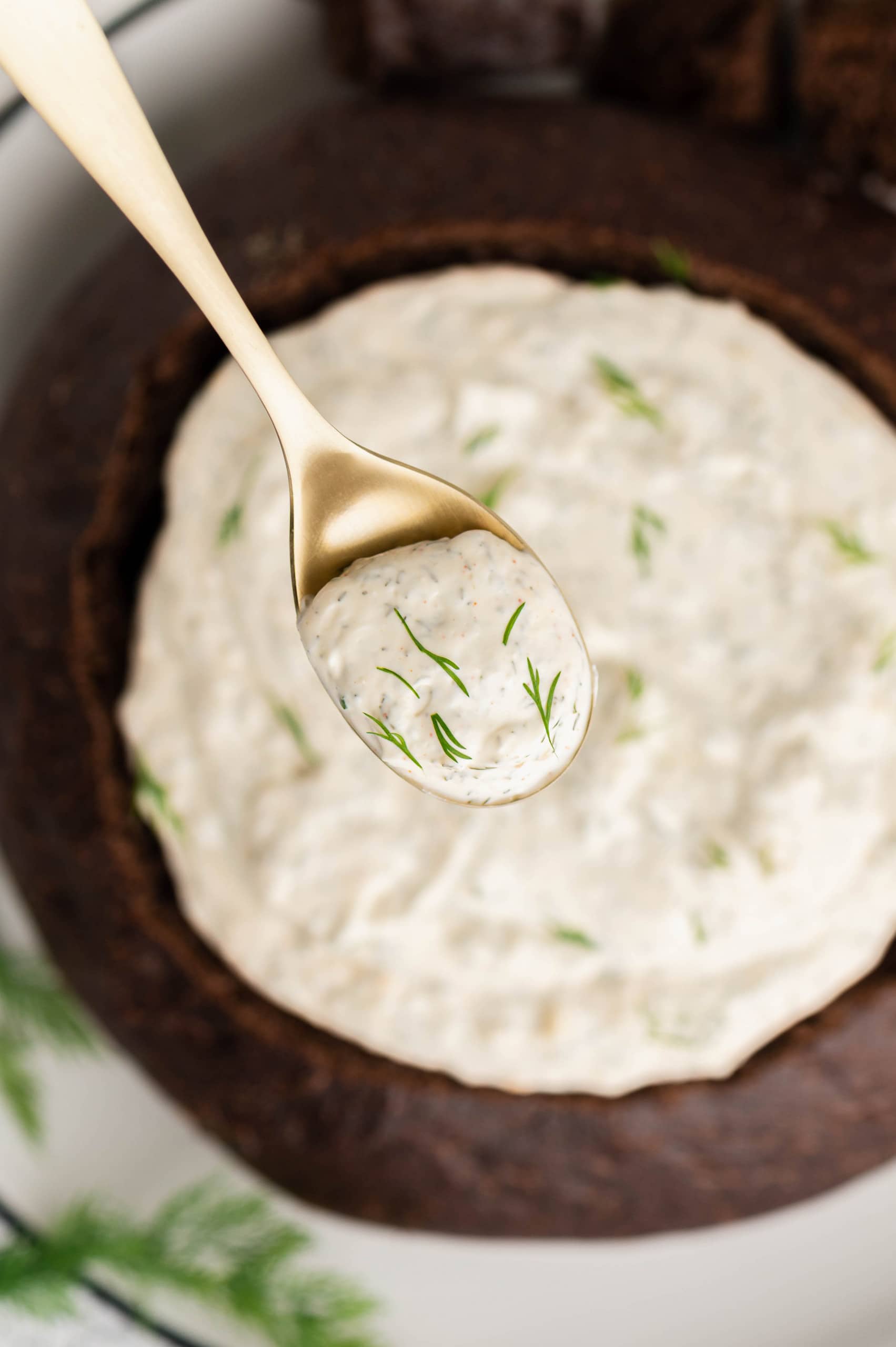 Easy Creamy Dill Dip