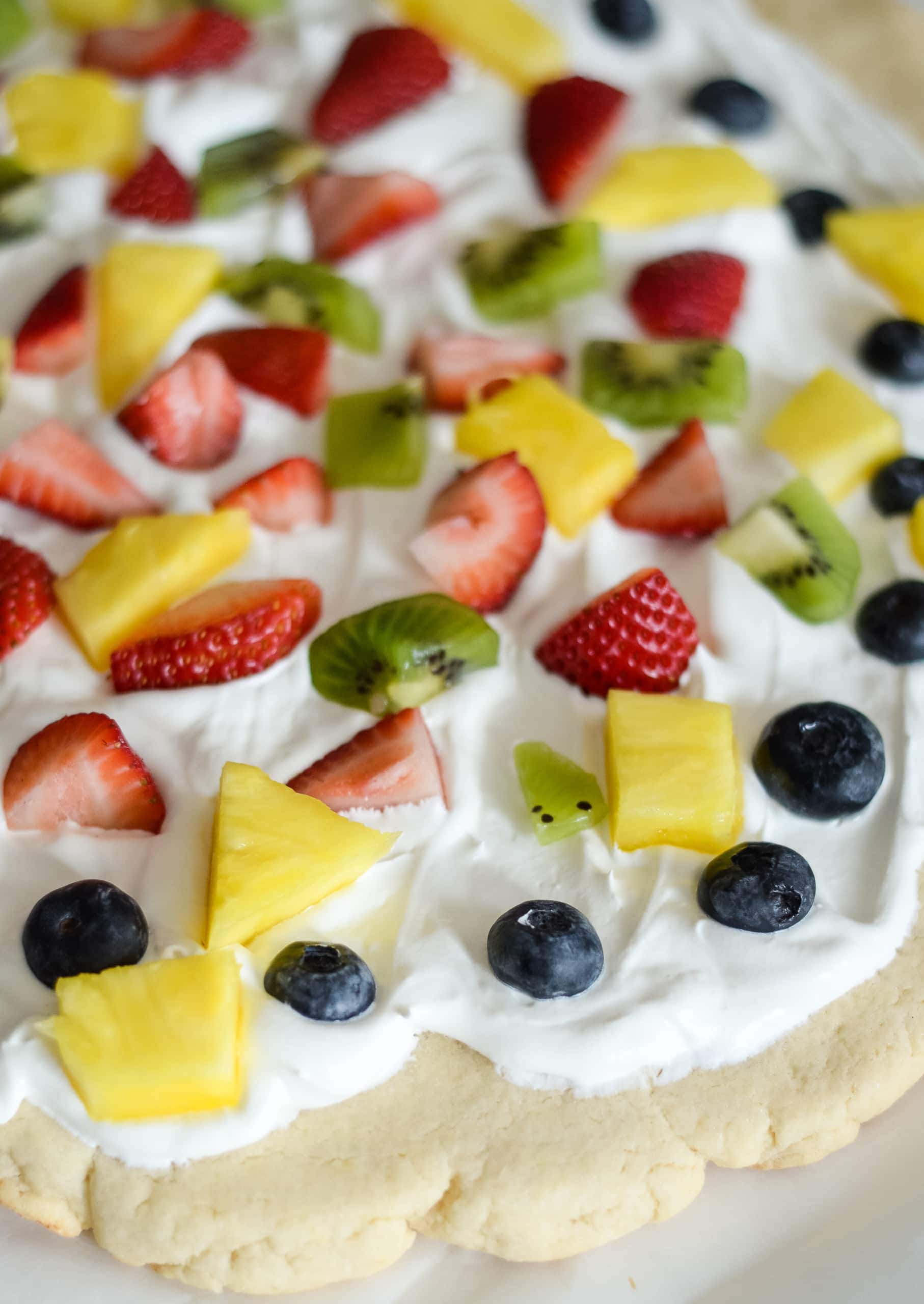 Easy Gluten Free Fruit Pizza