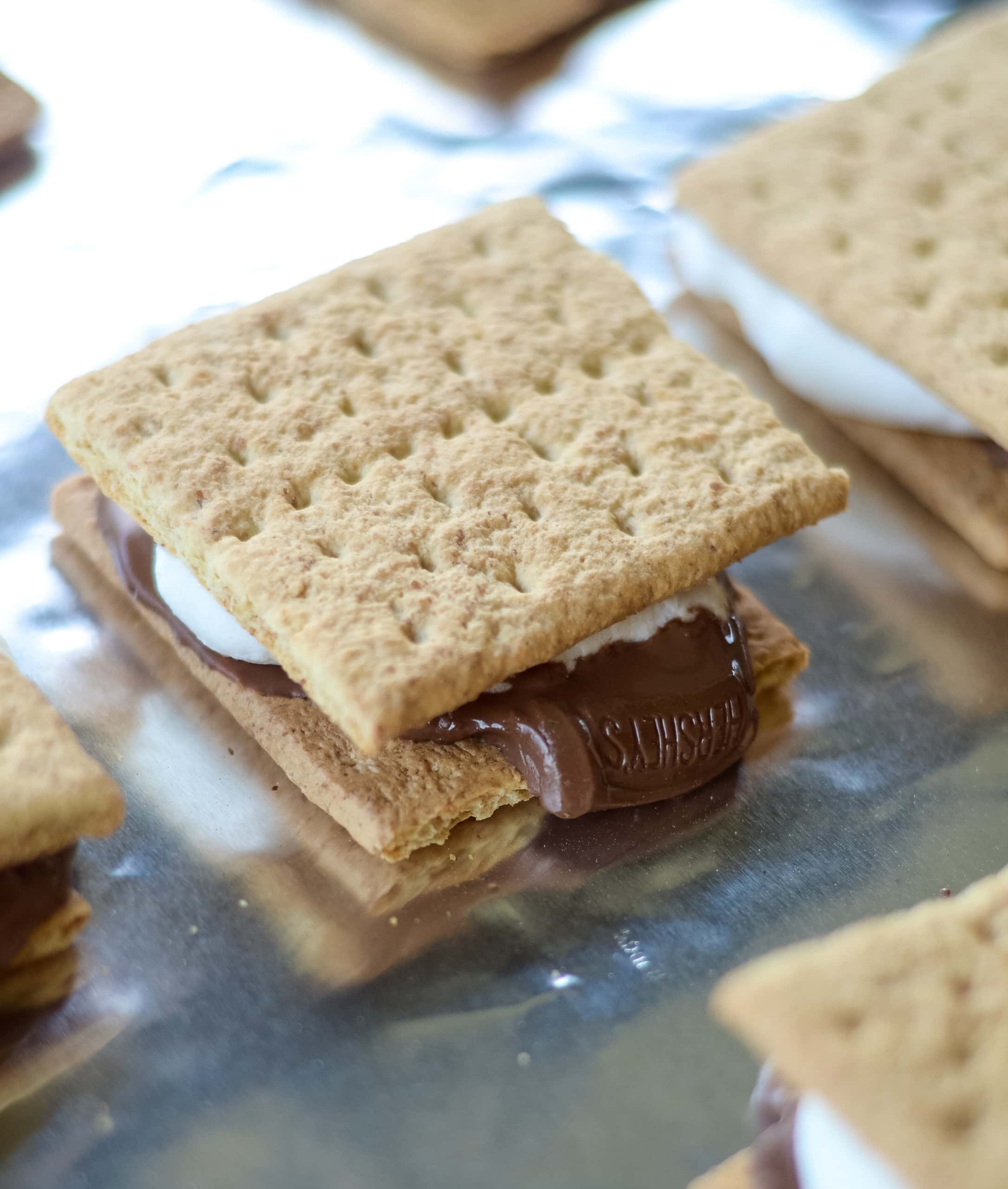 Pellet Grill S’mores (Grilled S’mores)