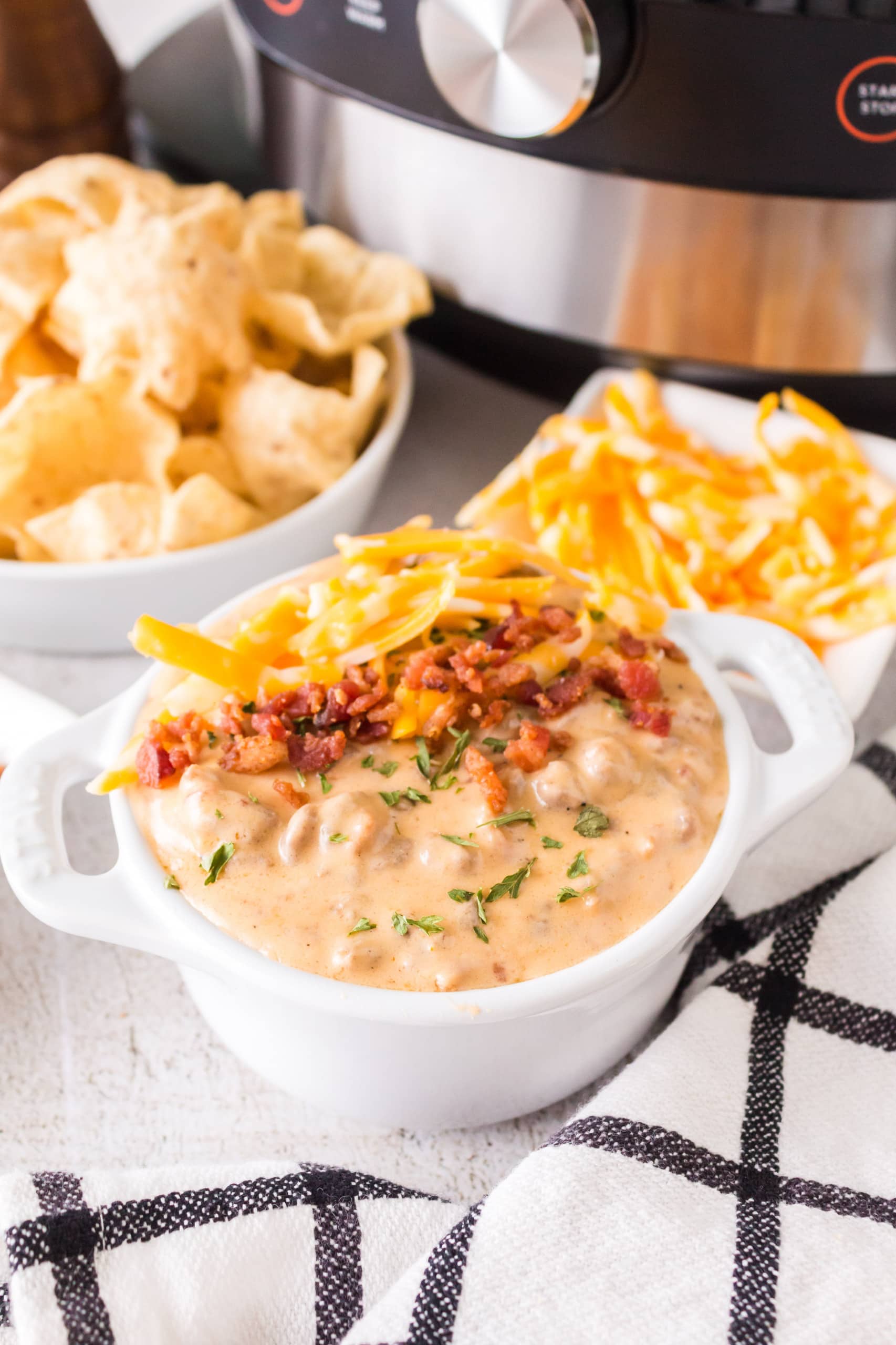 Ninja Foodi Cheese Dip