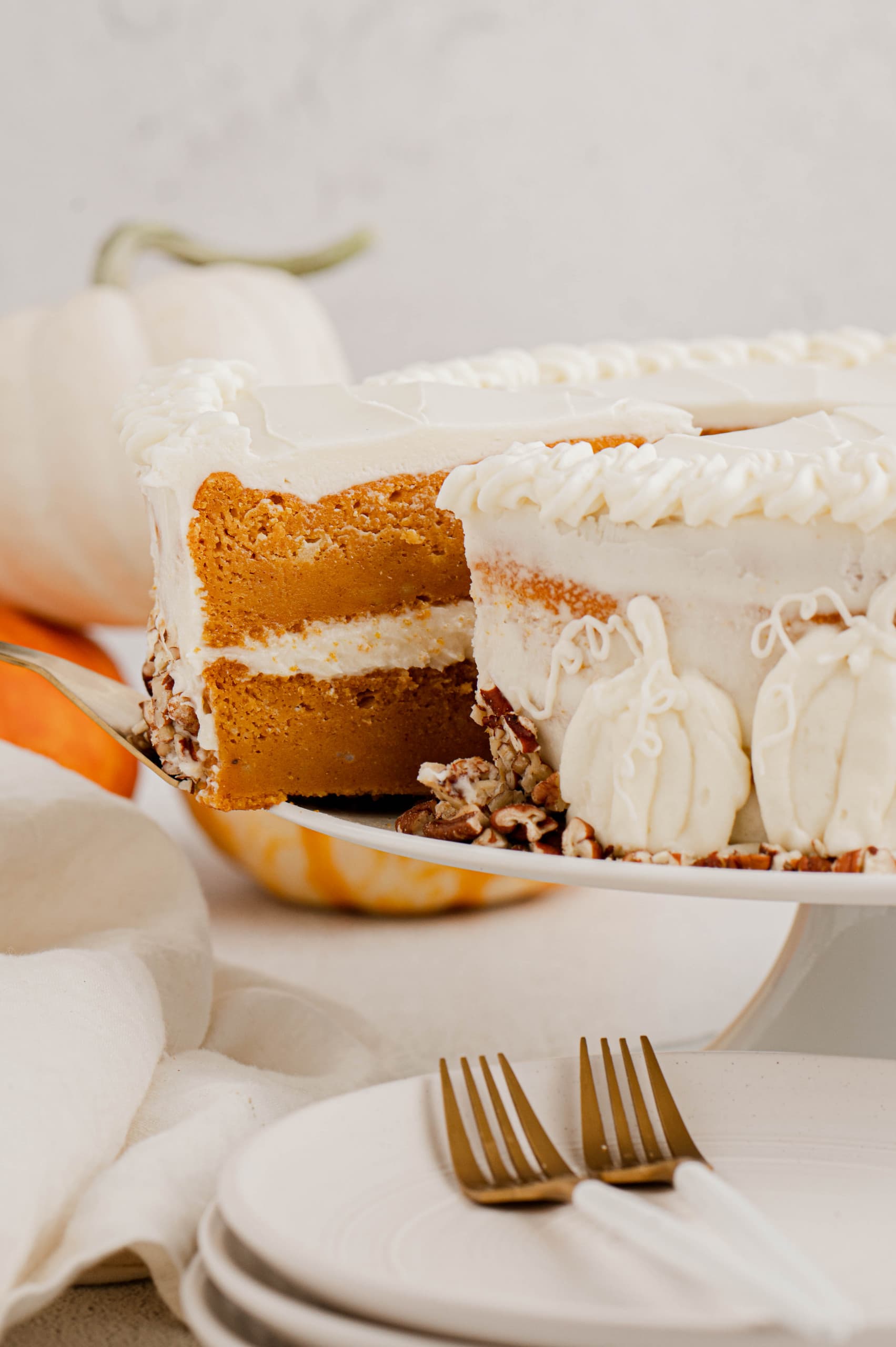 Pumpkin Pie Cake (Gluten-Free Optional)
