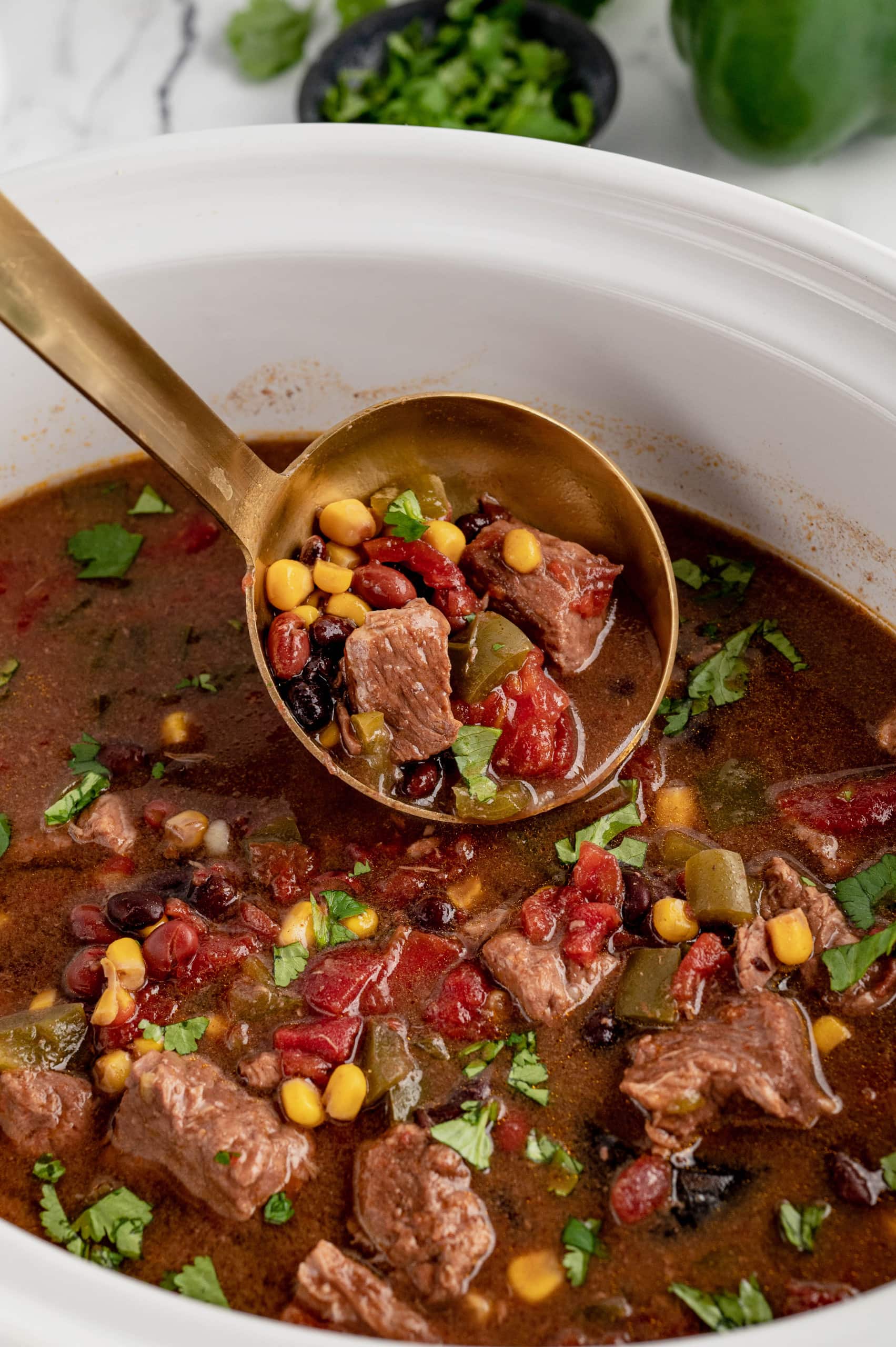 Slow Cooker Taco Stew