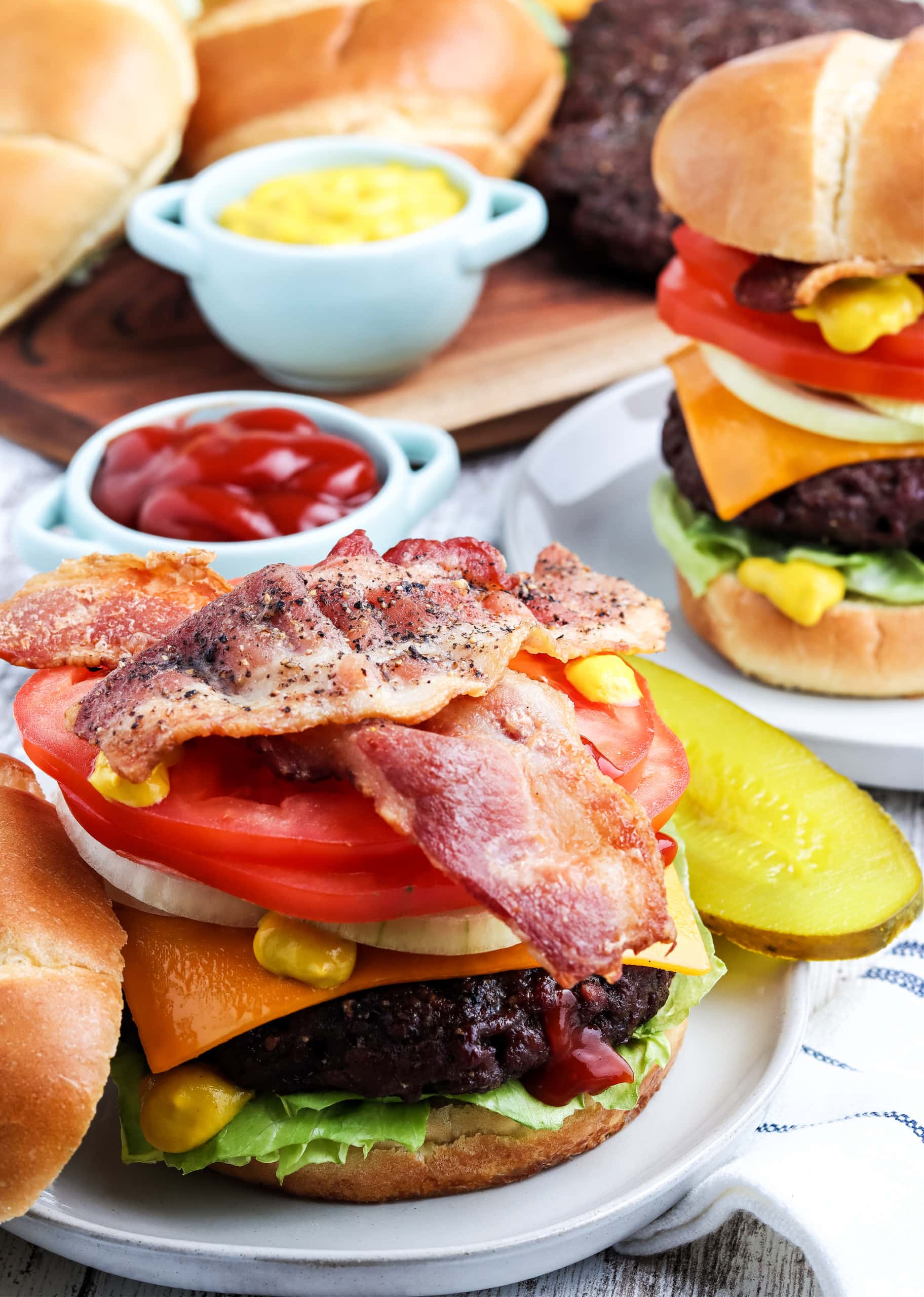 Pellet Grill Burgers