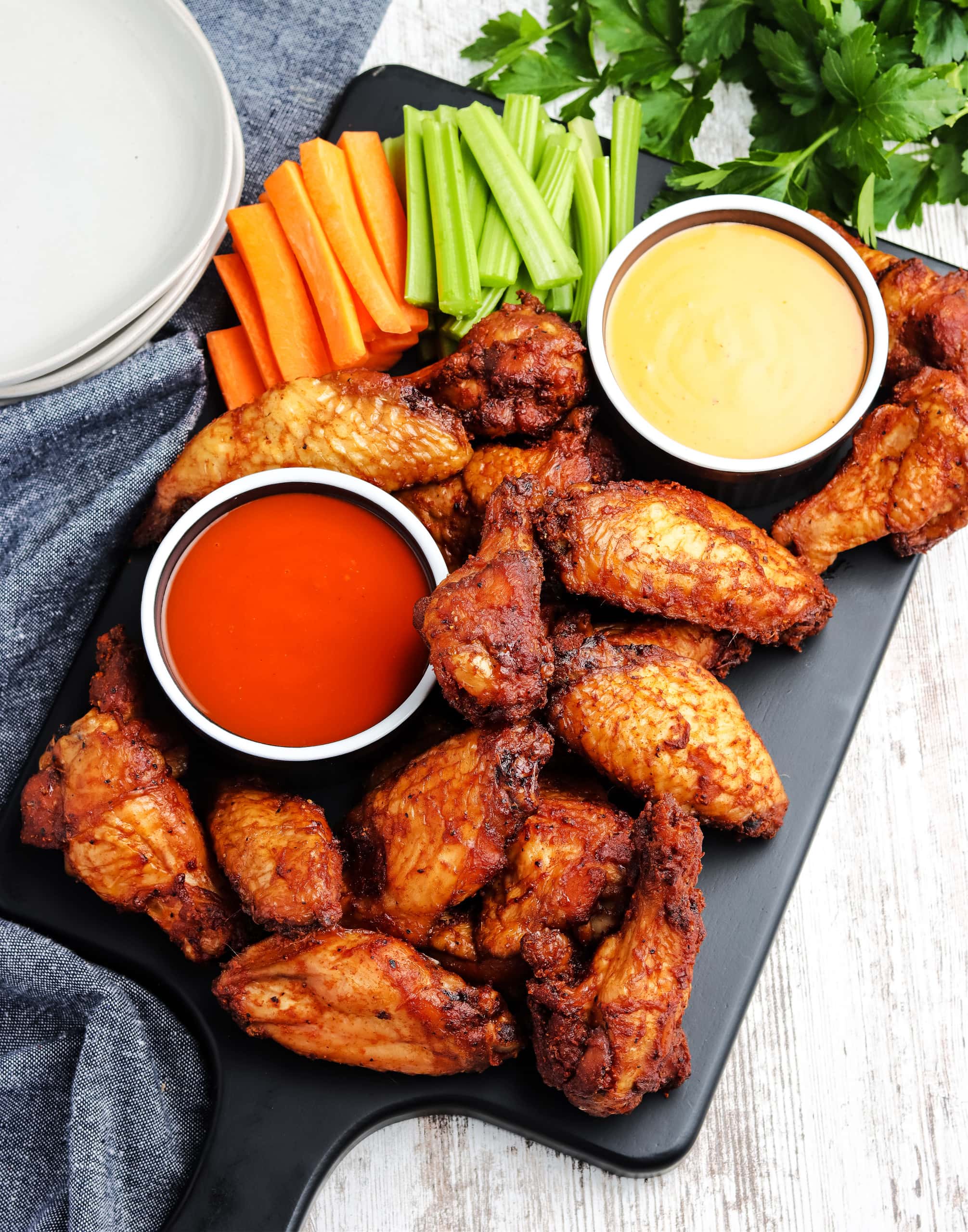 Pellet Grill Smoked Chicken Wings