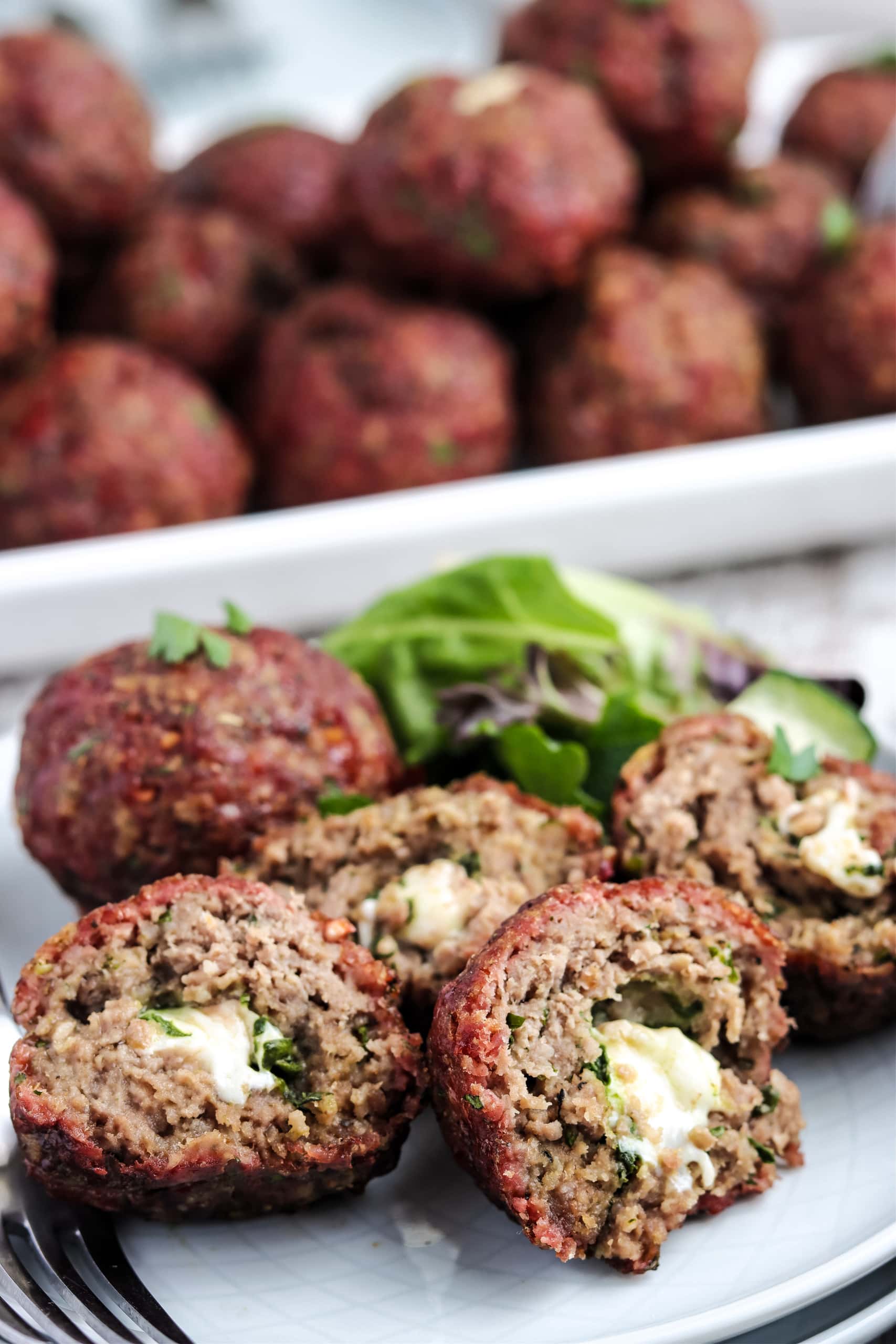 Smoked Stuffed Meatballs (Pellet Grill)