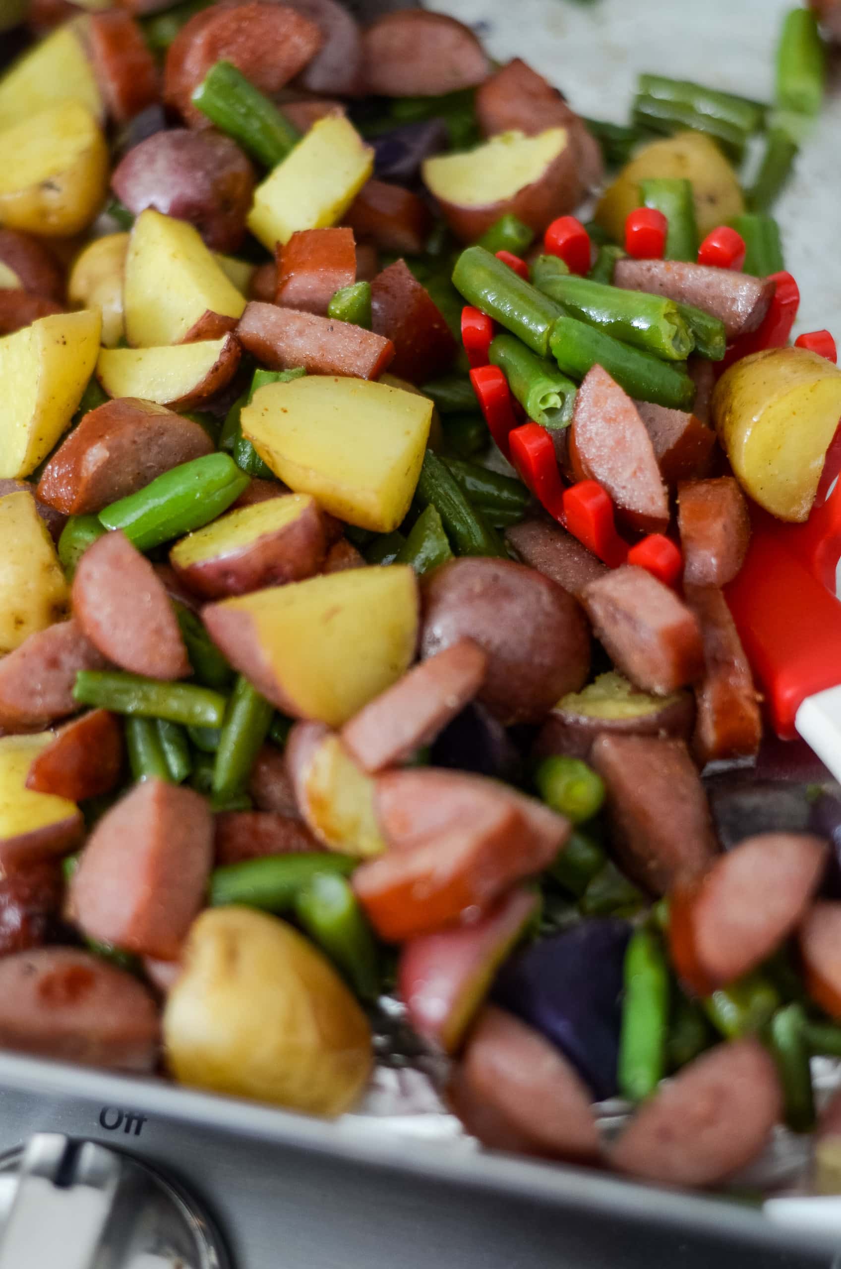 Sheet Pan Sausage & Vegetables