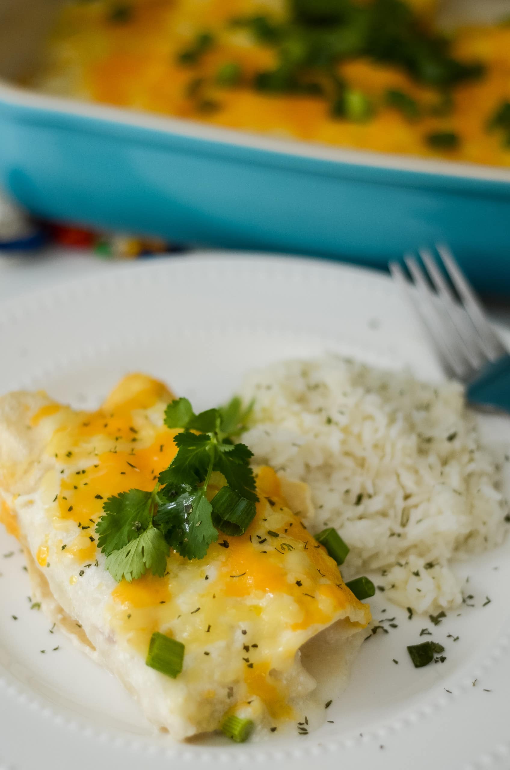 Gluten-Free Sour Cream Enchiladas