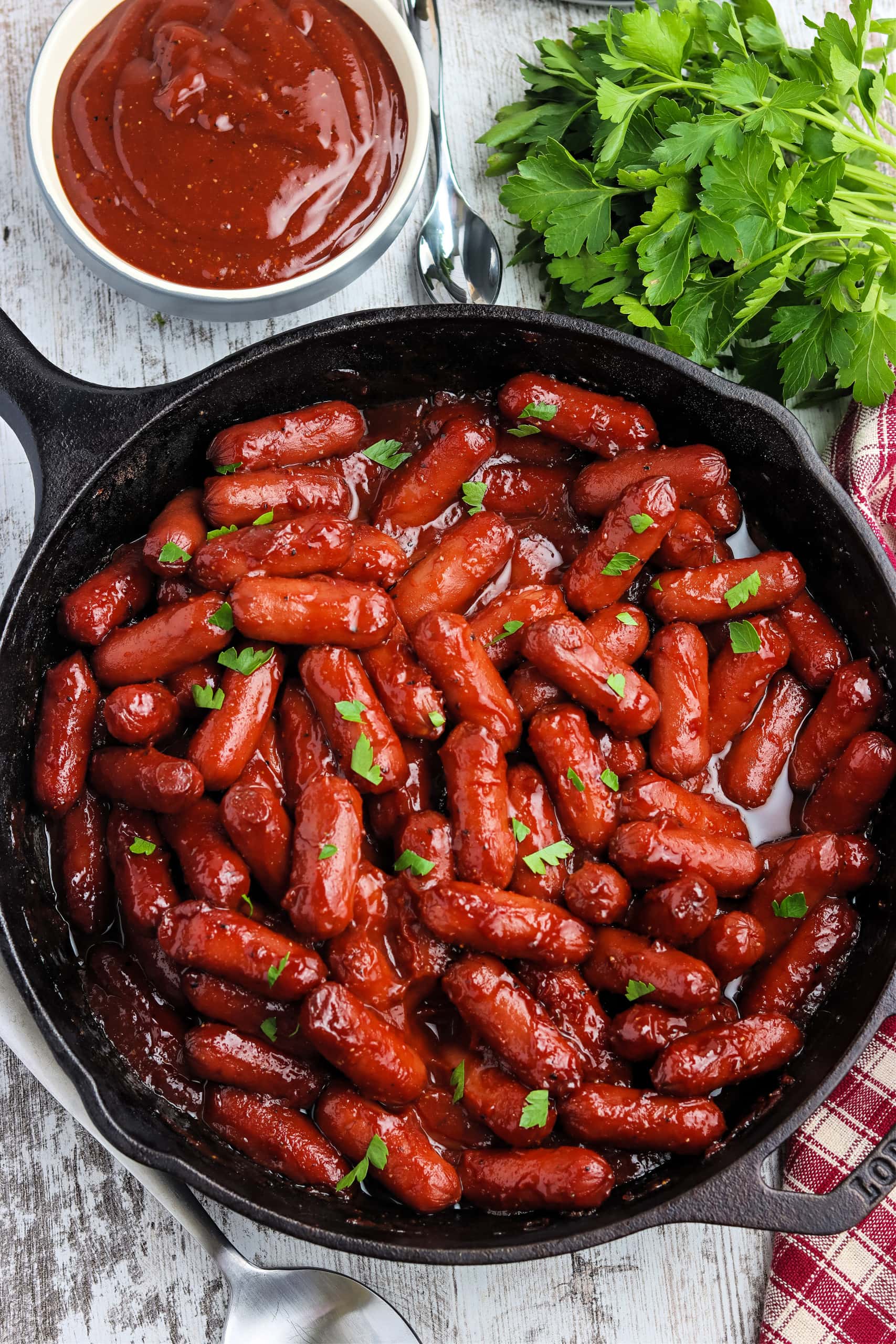 Pellet Grill Smoked Little Smokies