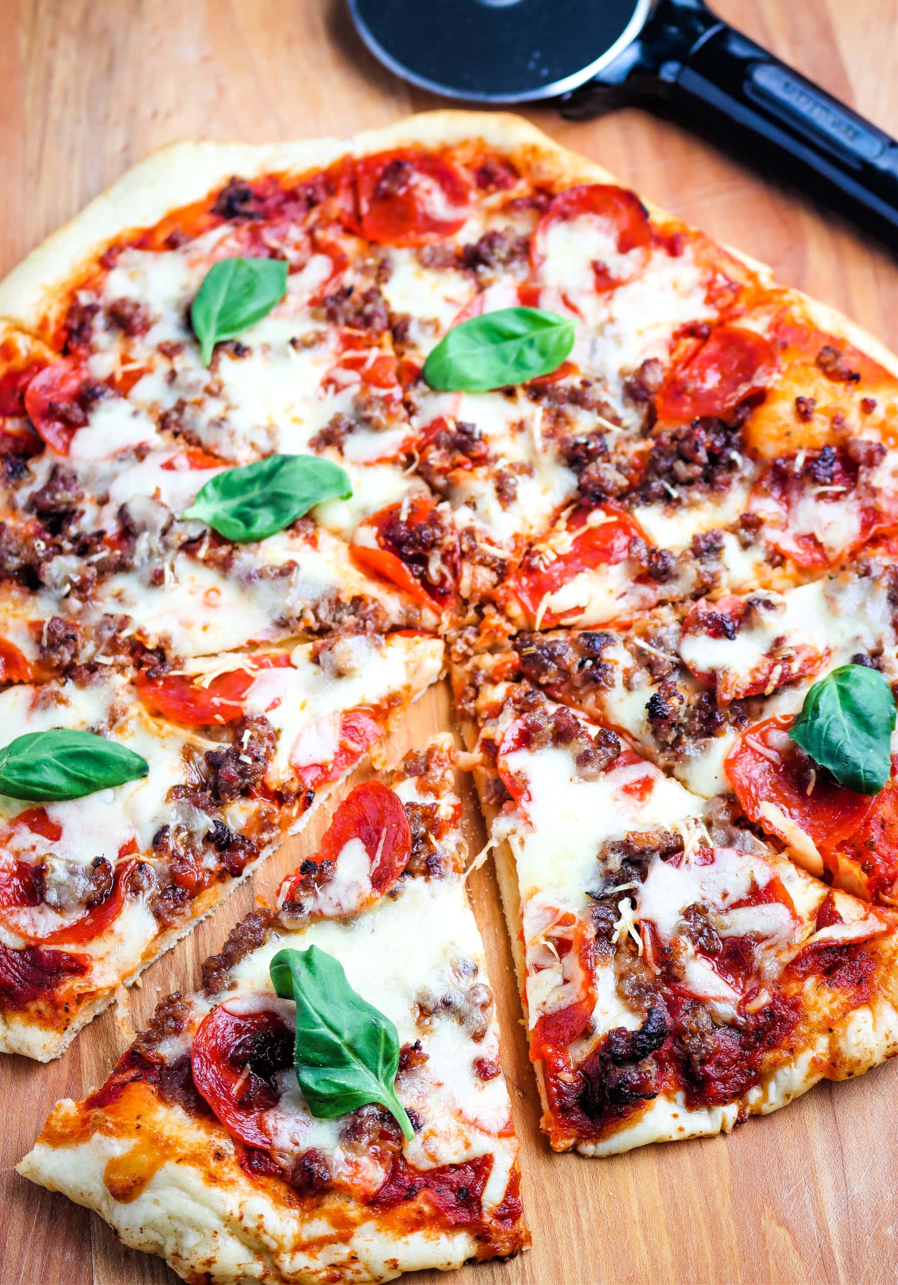 Pellet Grill Smoked Pizza
