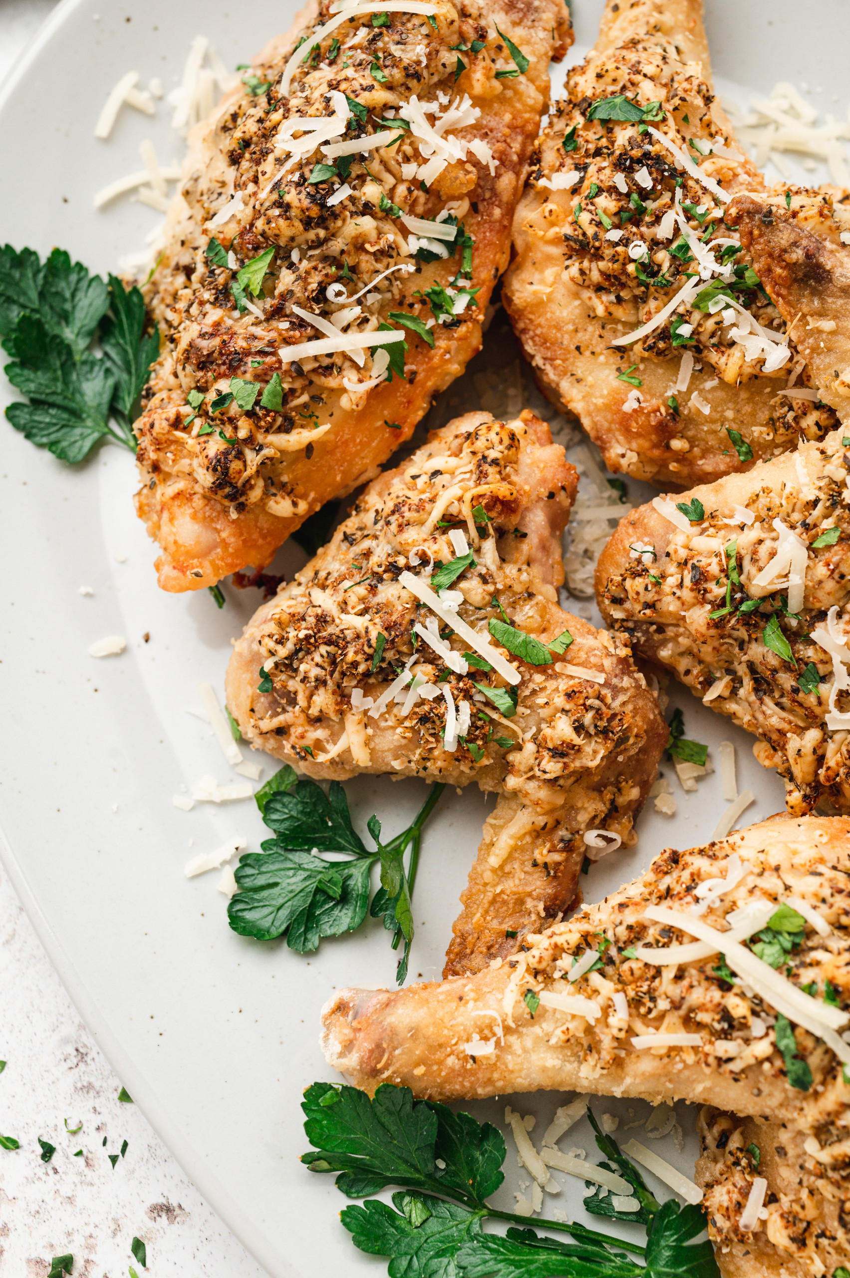 Parmesan Oven Fried Chicken