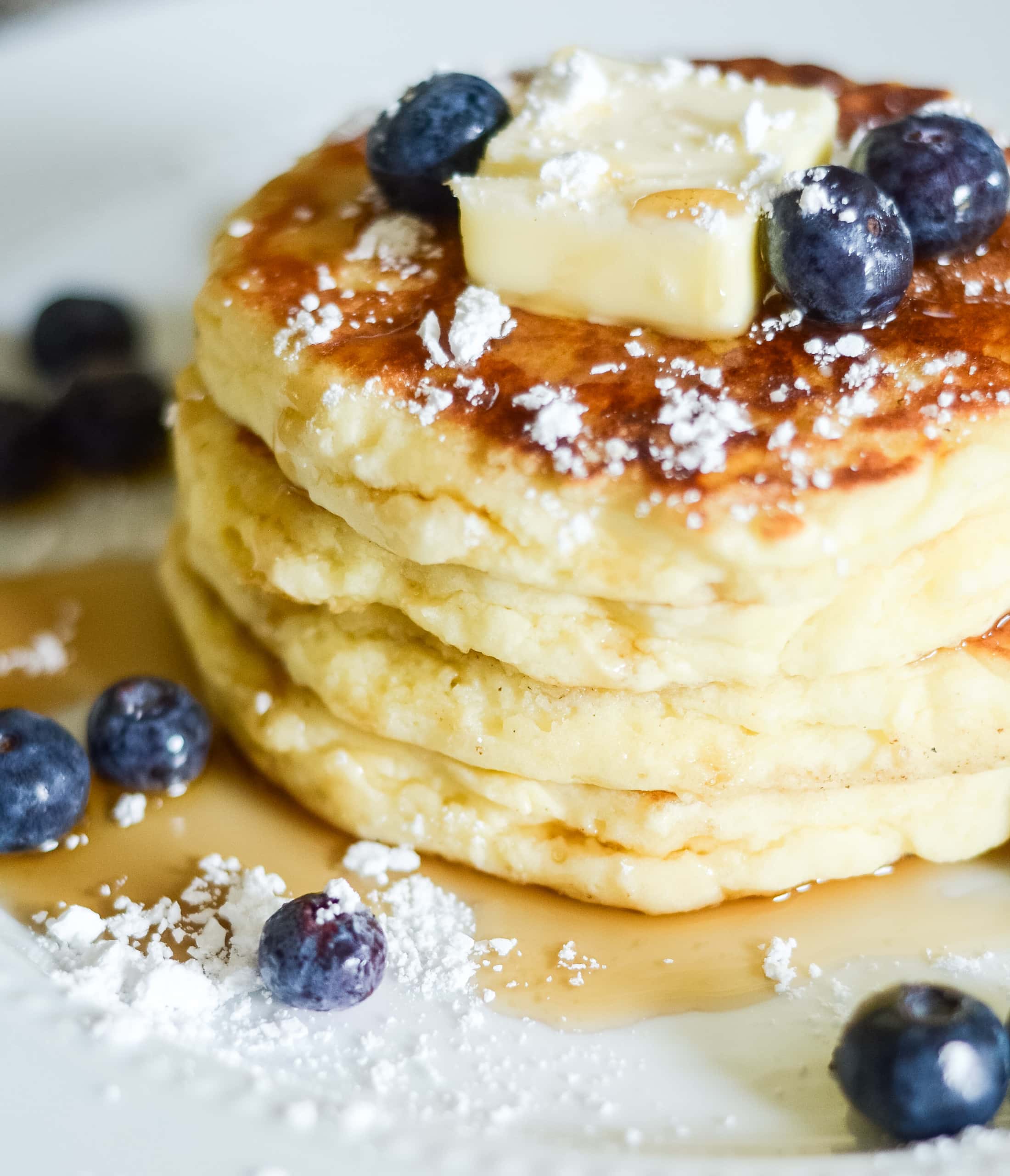 Gluten-Free Pancakes with Homemade Bisquick