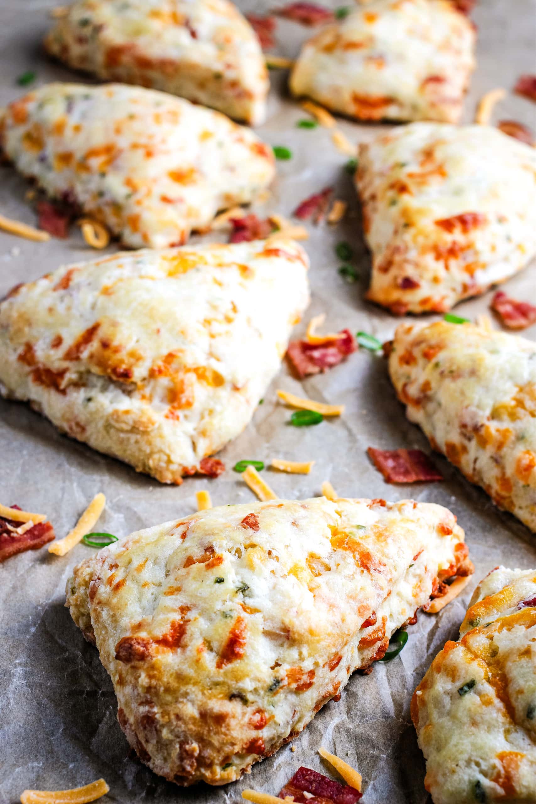 Savory Gluten-Free Bacon Cheddar Scones