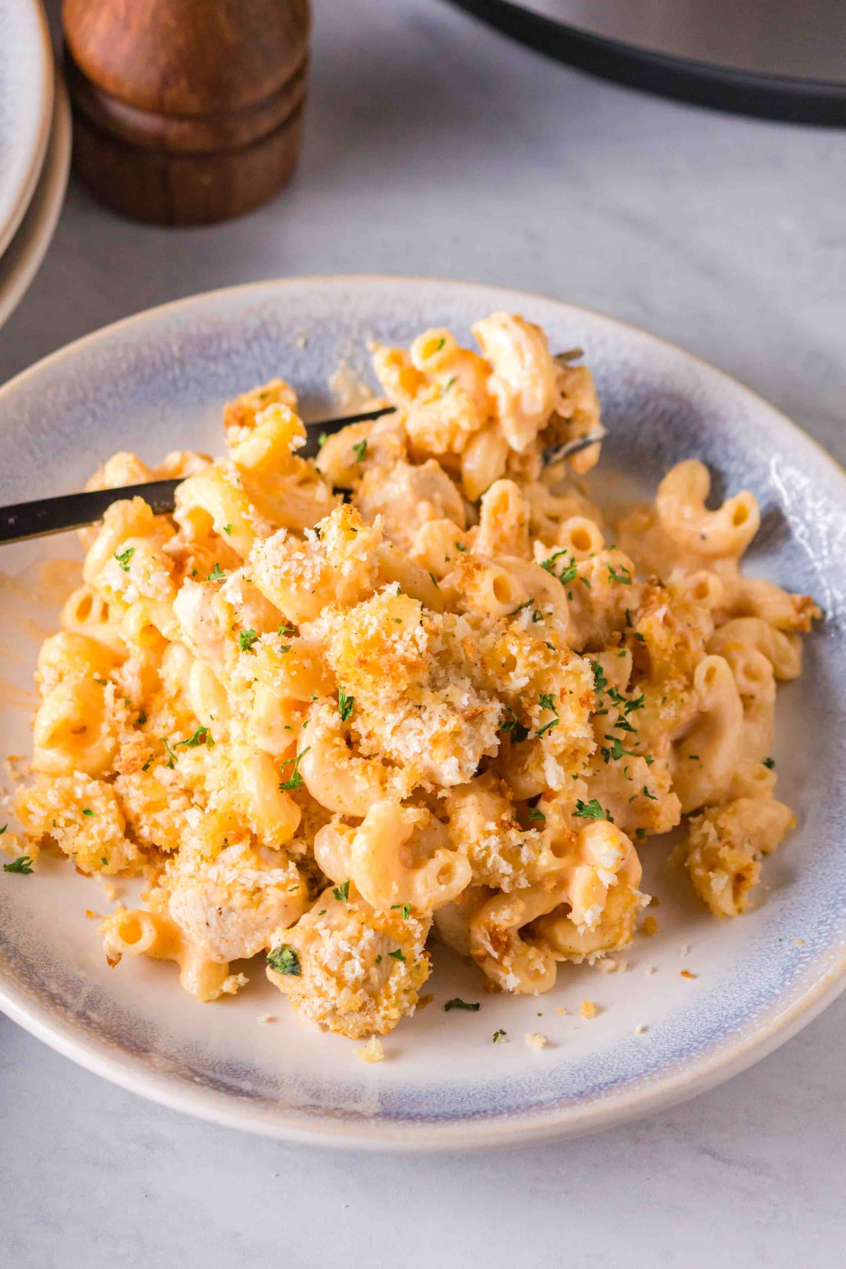 Ninja Foodi Buffalo Macaroni and Cheese