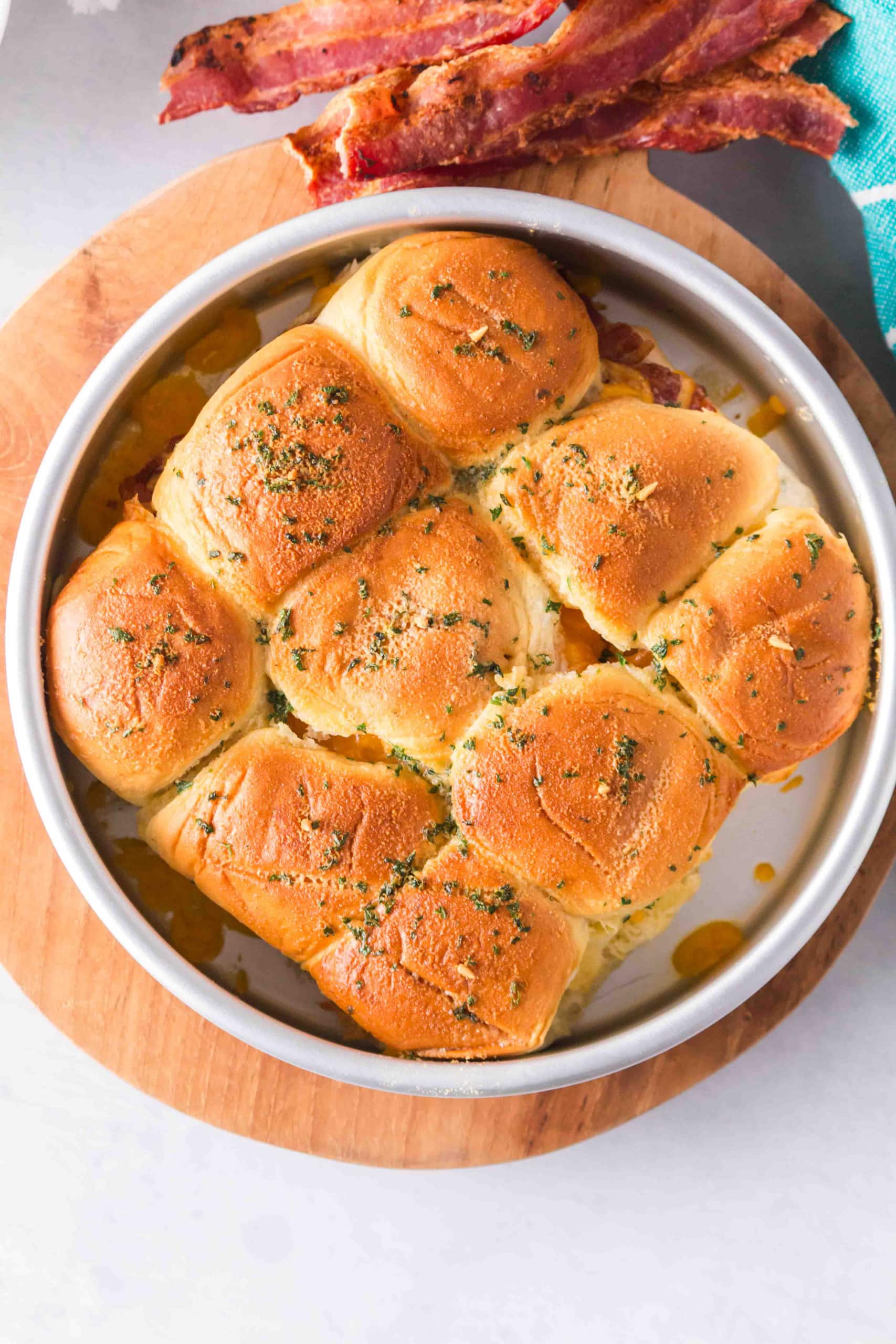 Chicken Bacon Ranch Sliders (Ninja Foodi or Air Fryer)