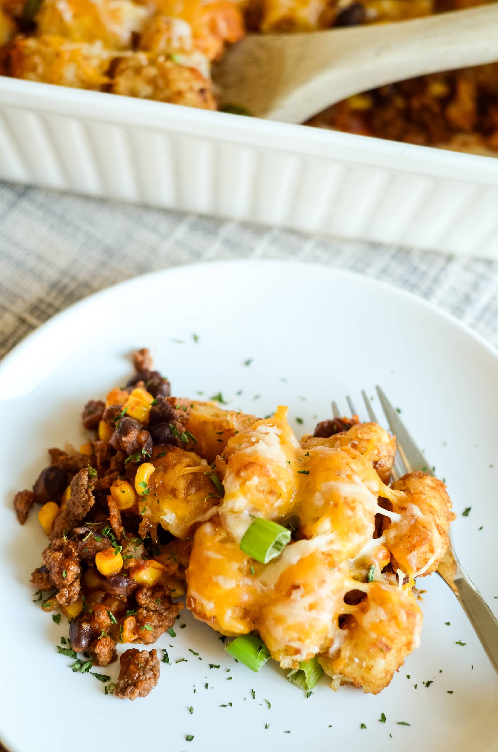 Tater Tot Taco Casserole (Gluten-Free)